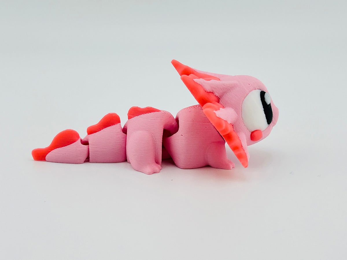Baby Axolotl Key Chain