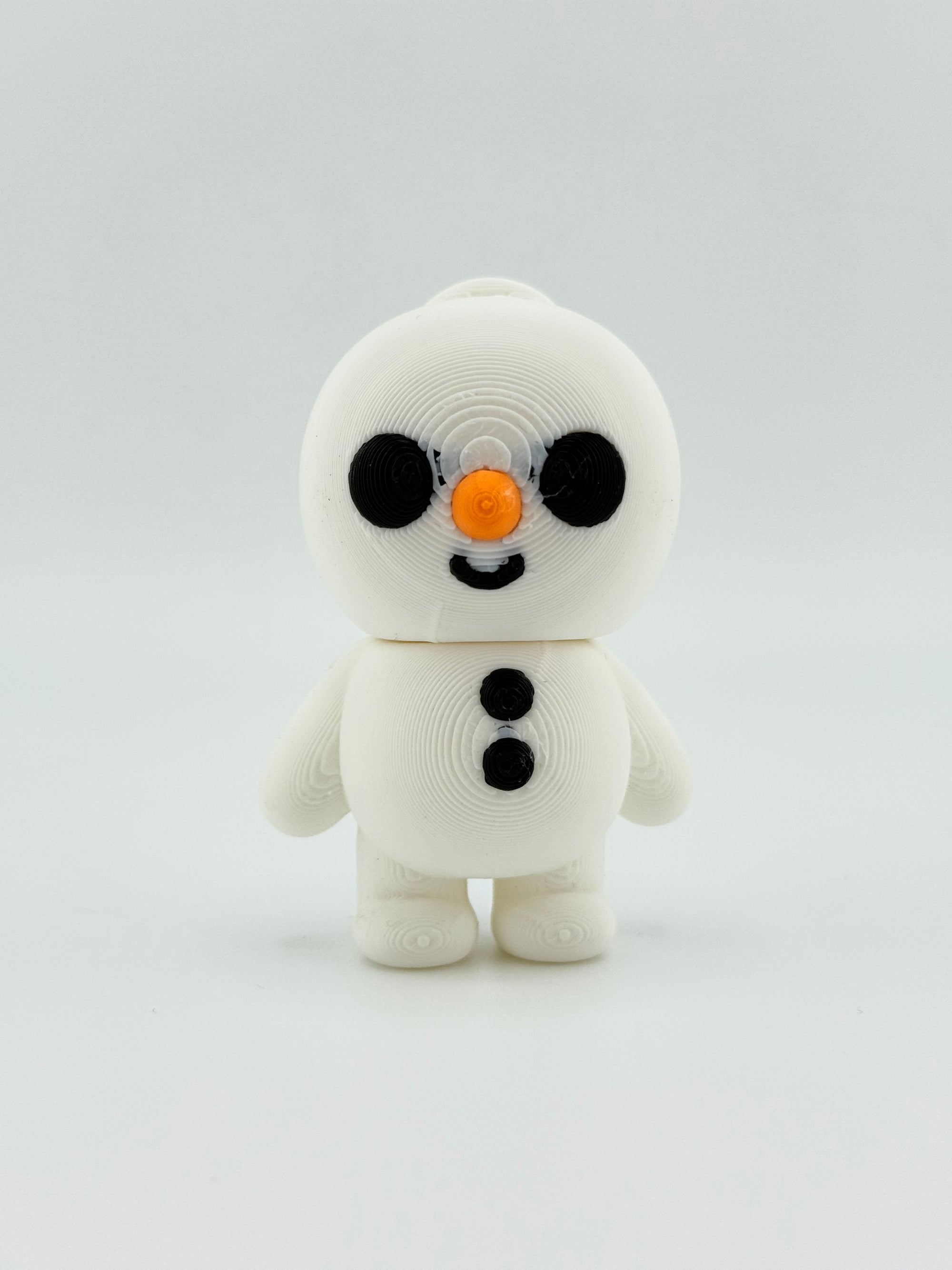 Tiny Snowman Keychain