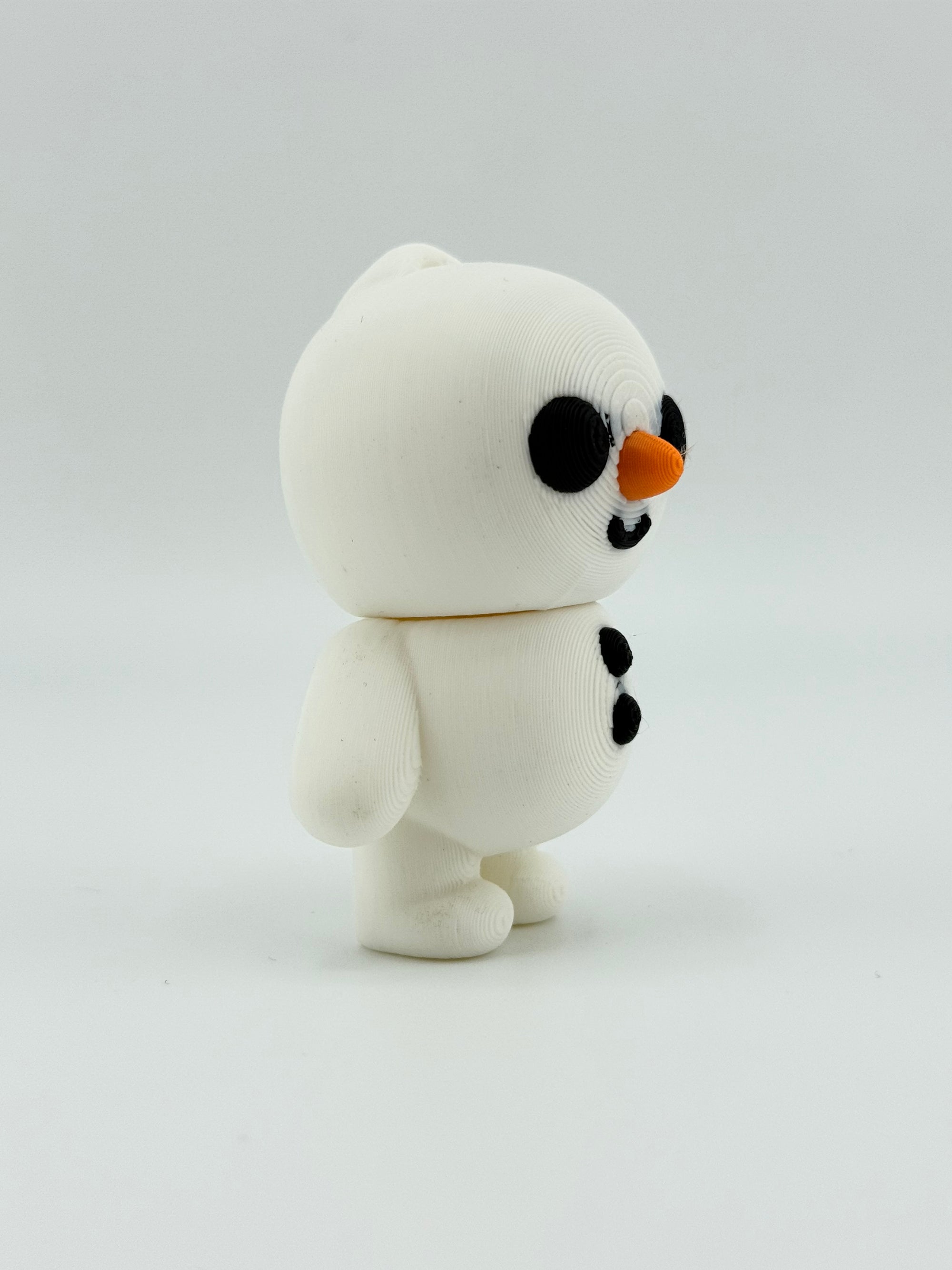 Tiny Snowman Keychain