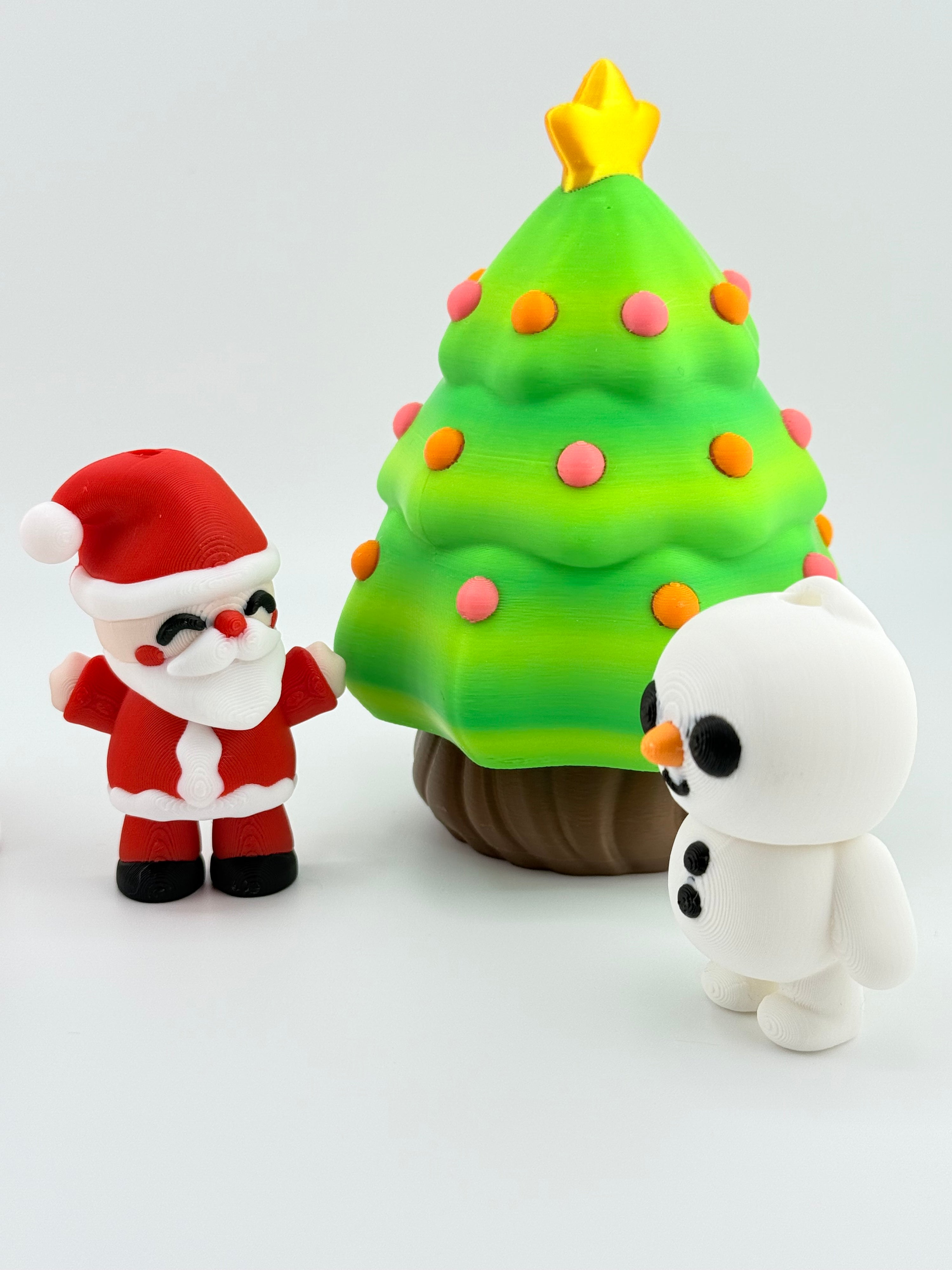 Tiny Snowman Keychain