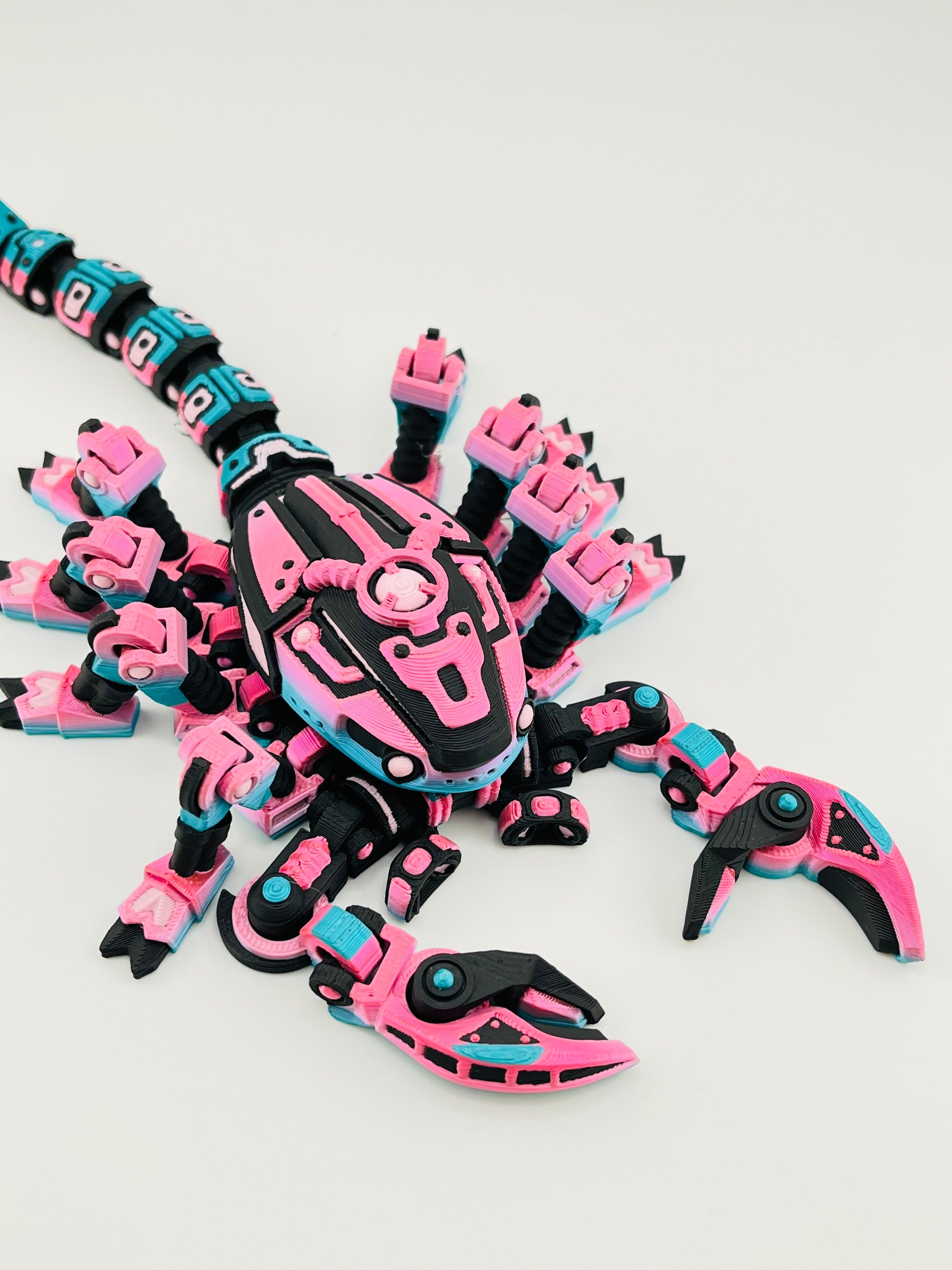 Cyber Scorpion Pink Gradient