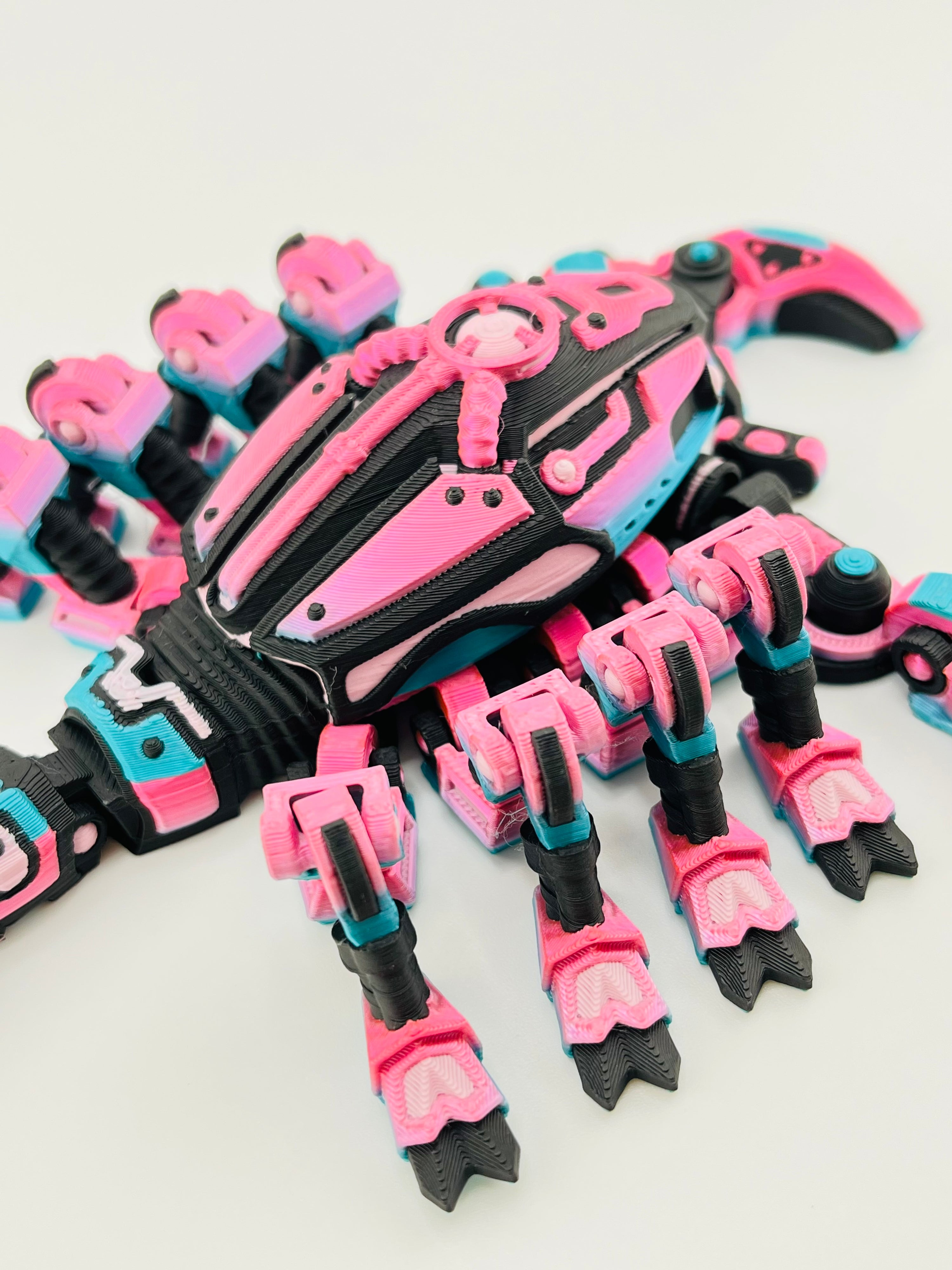 Cyber Scorpion Pink Gradient
