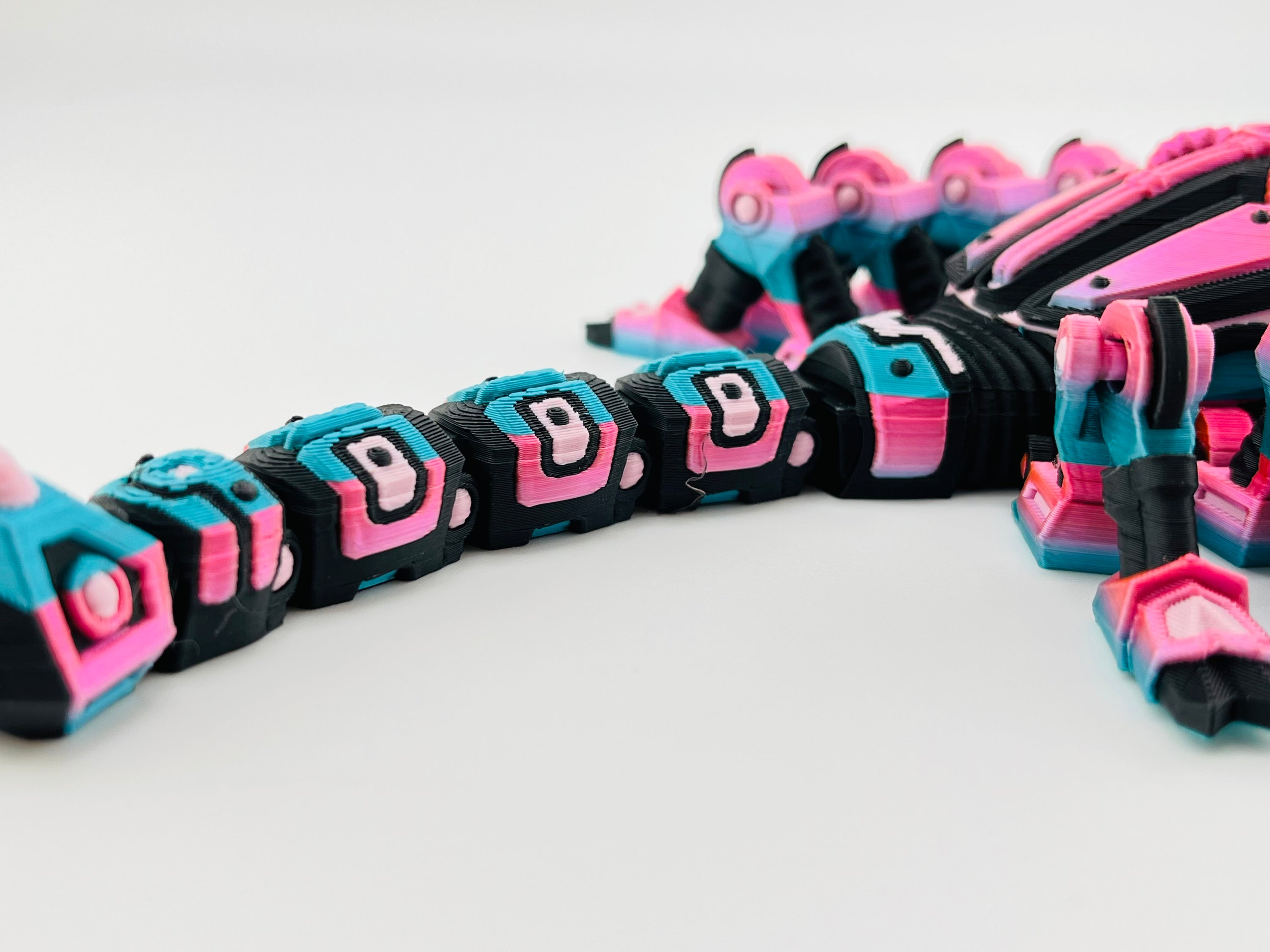 Cyber Scorpion Pink Gradient
