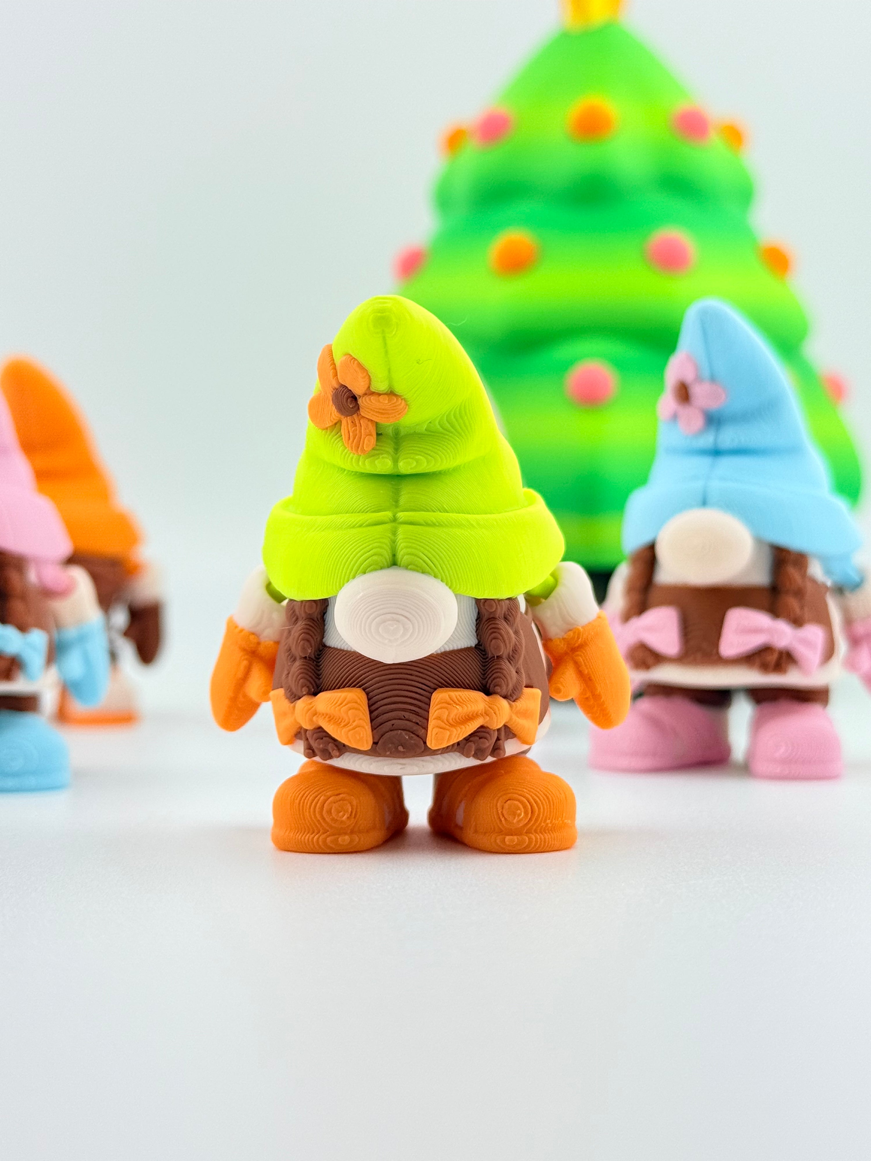 Mini Orange Gnomes Female