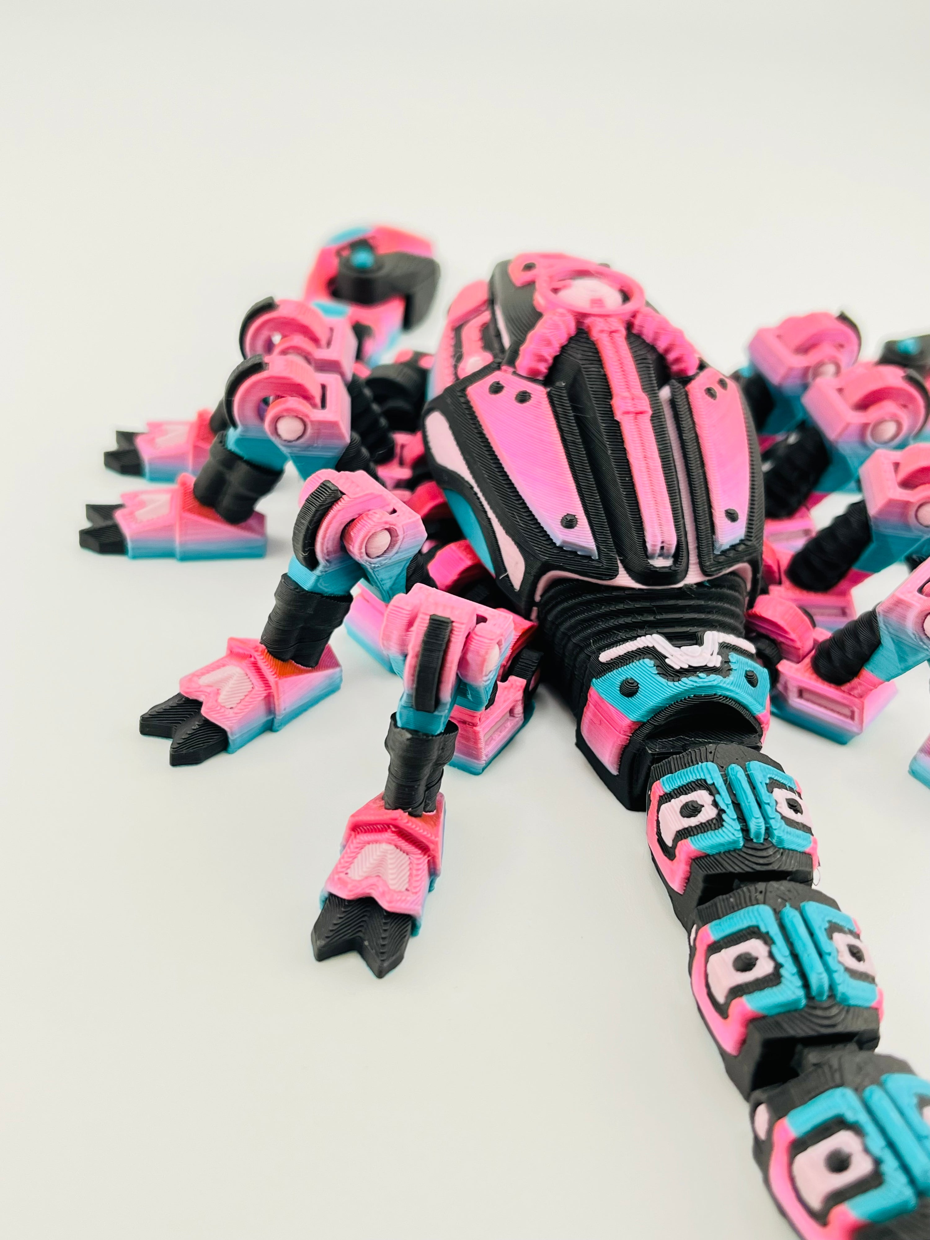 Cyber Scorpion Pink Gradient