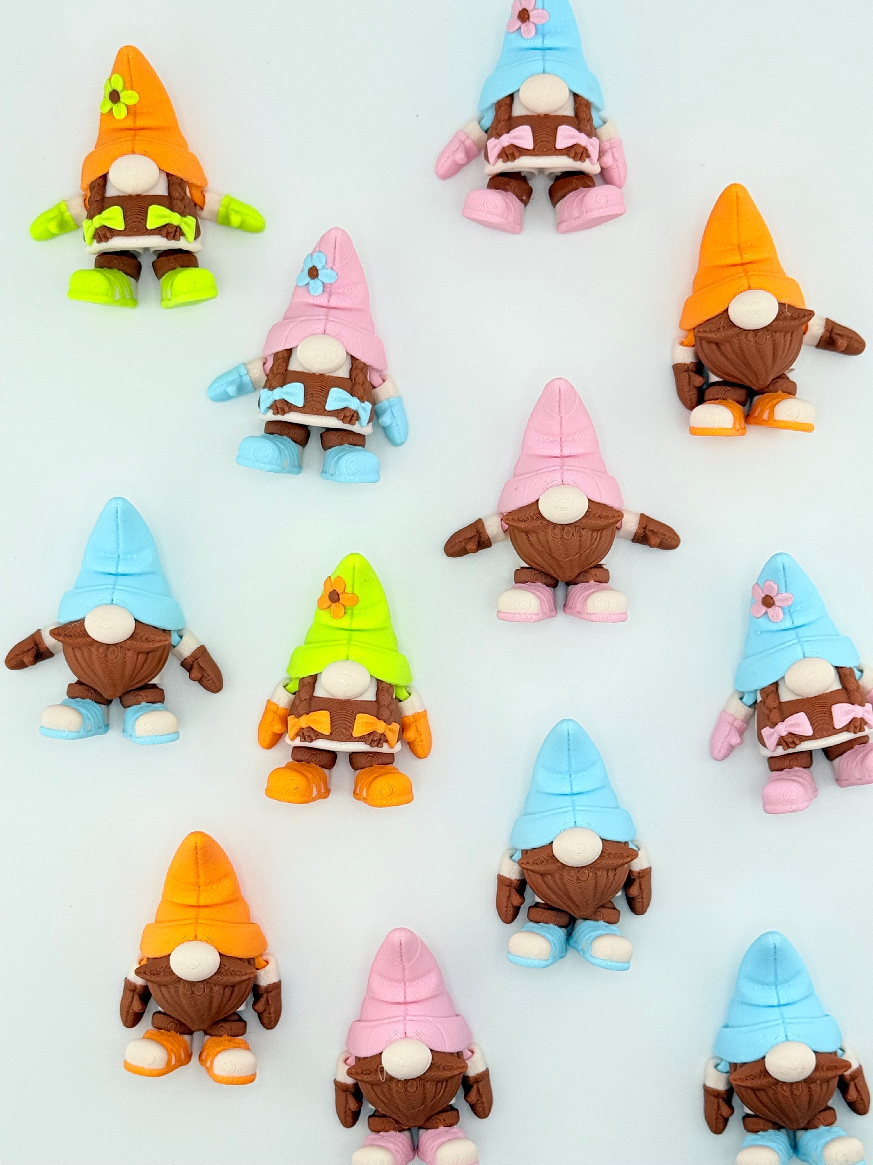 Mini Orange Gnomes Male