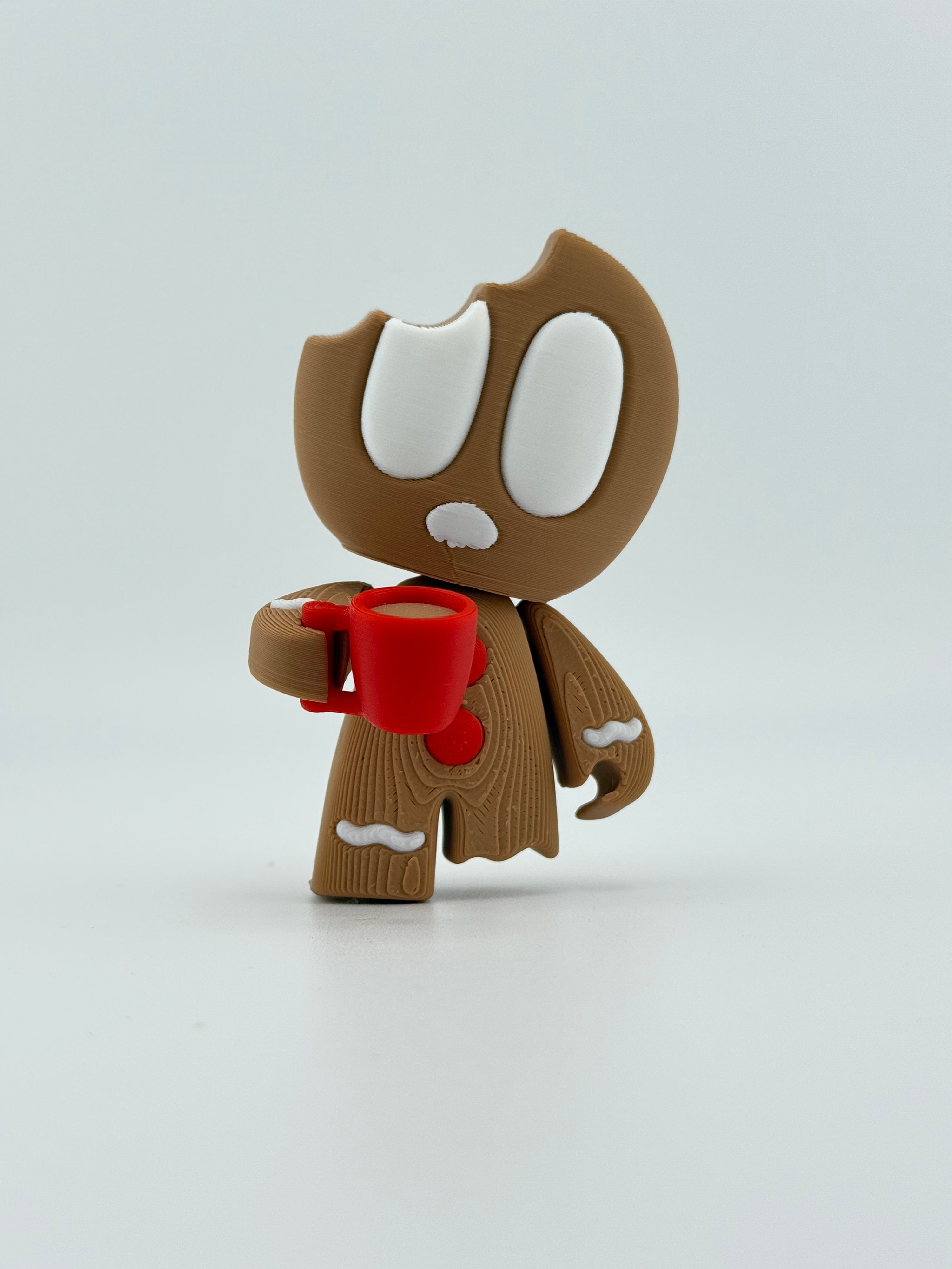 Bitten Gingerbread Man