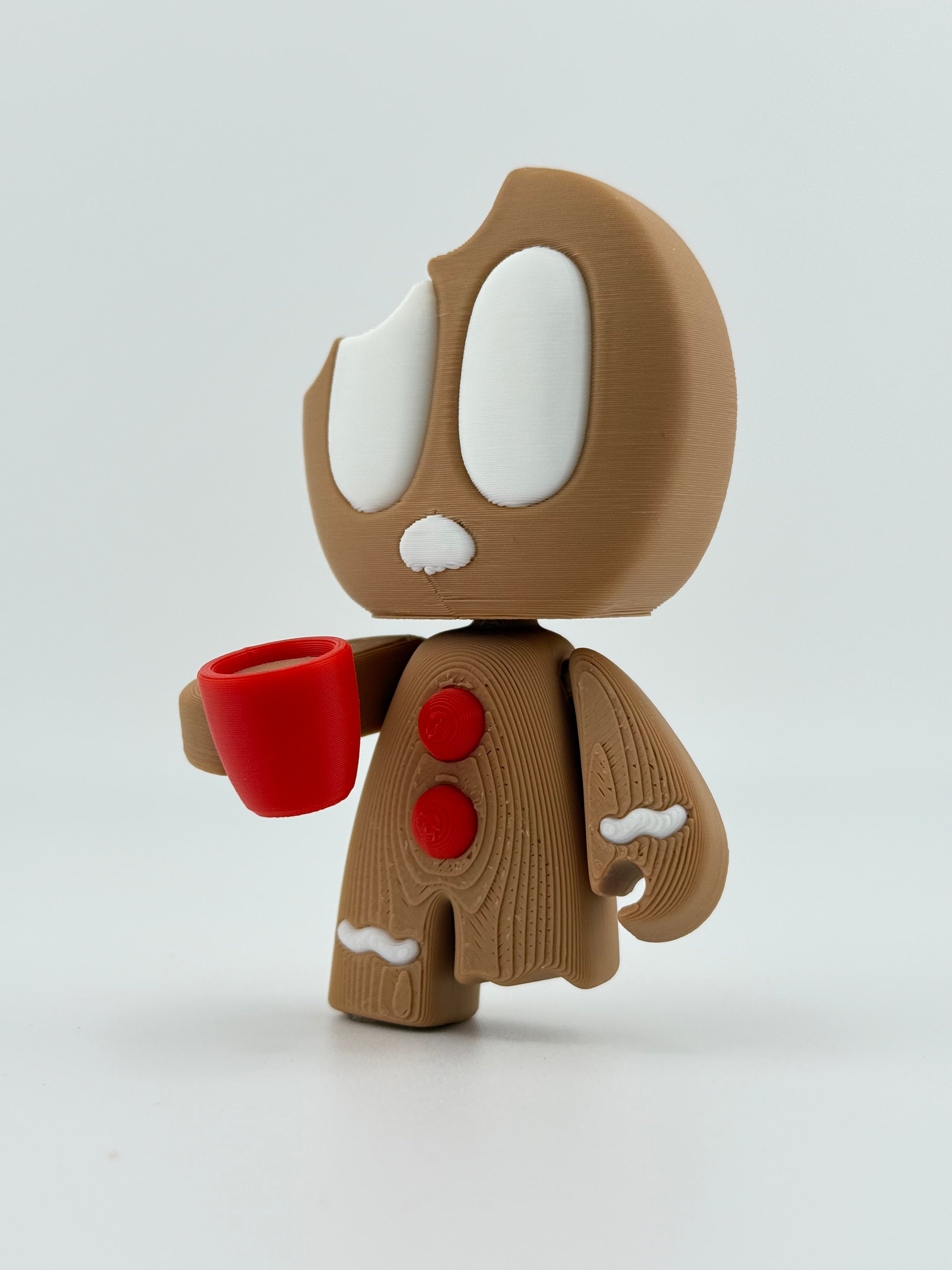 Bitten Gingerbread Man