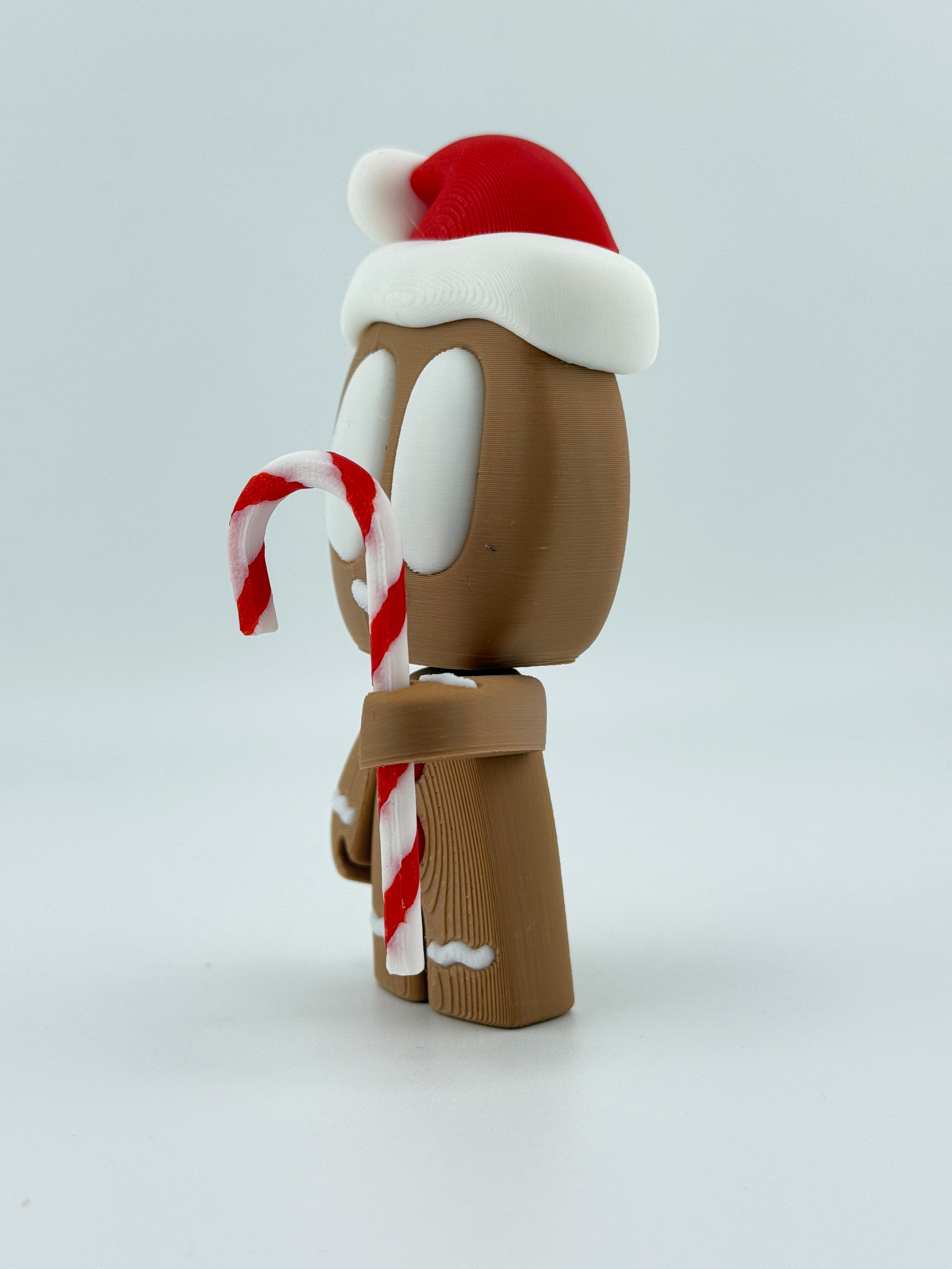 Gingerbread Man With Christmas Hat