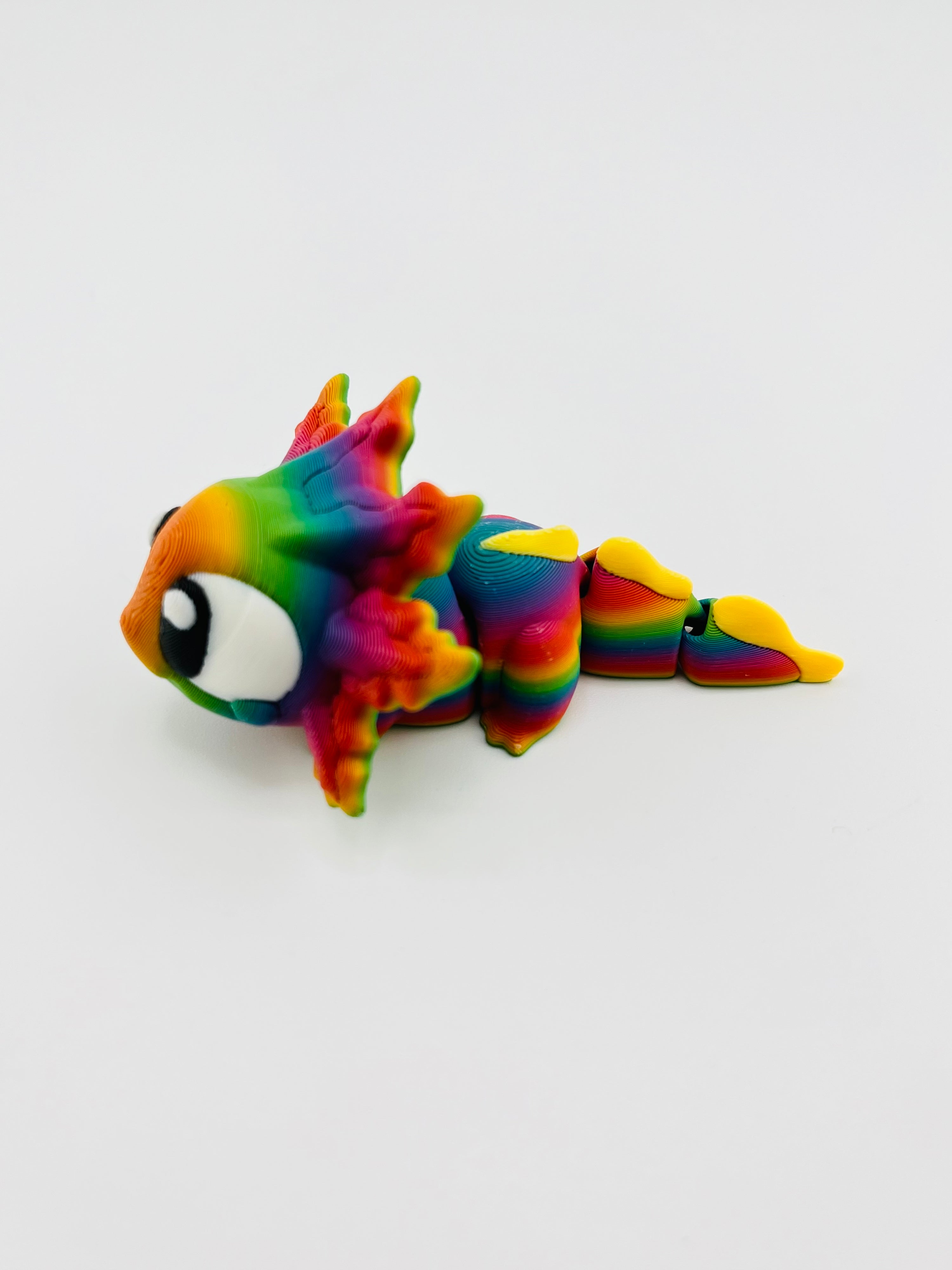 Baby Rainbow Axolotl
