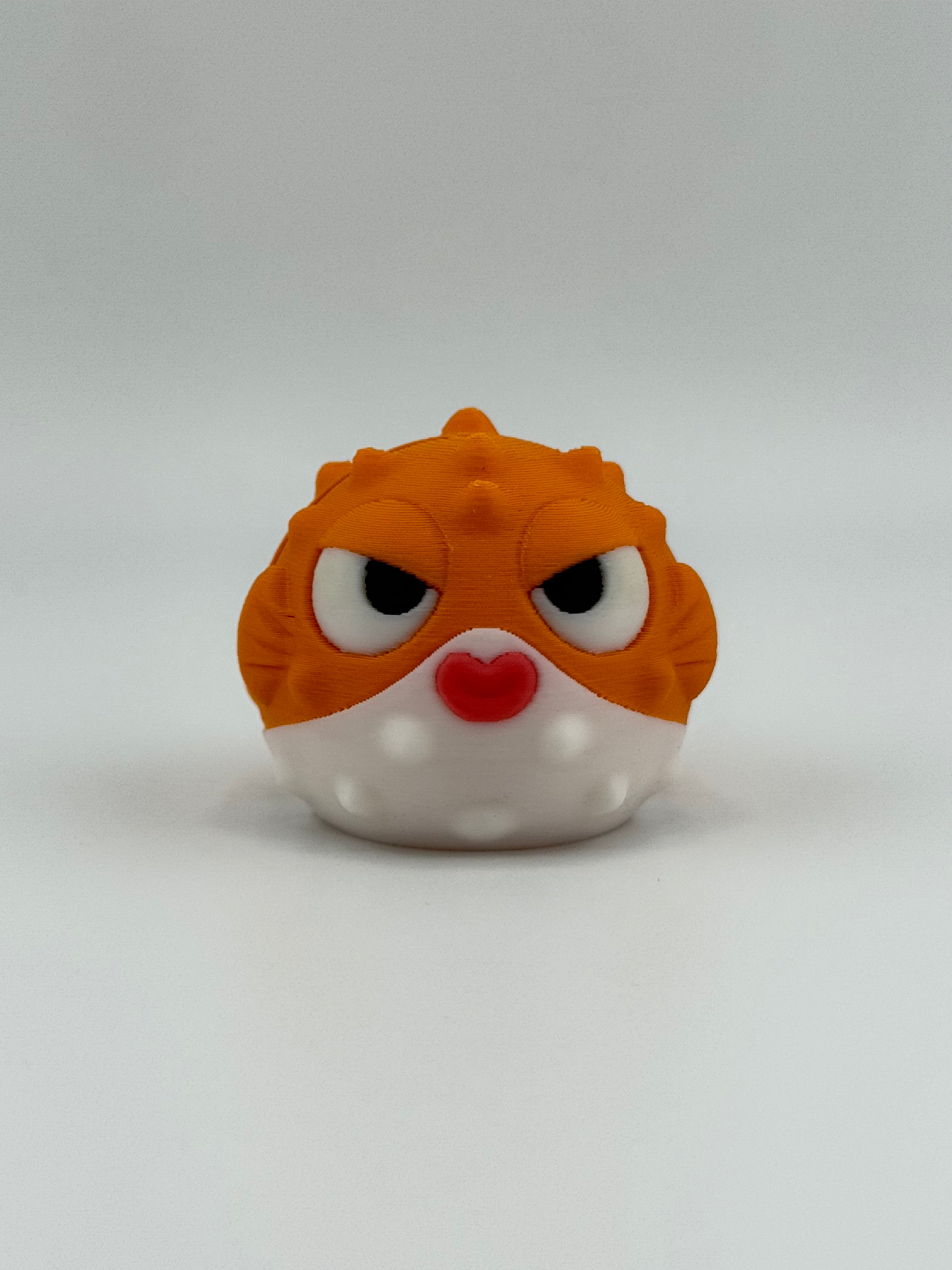 Orange Puffer Fish