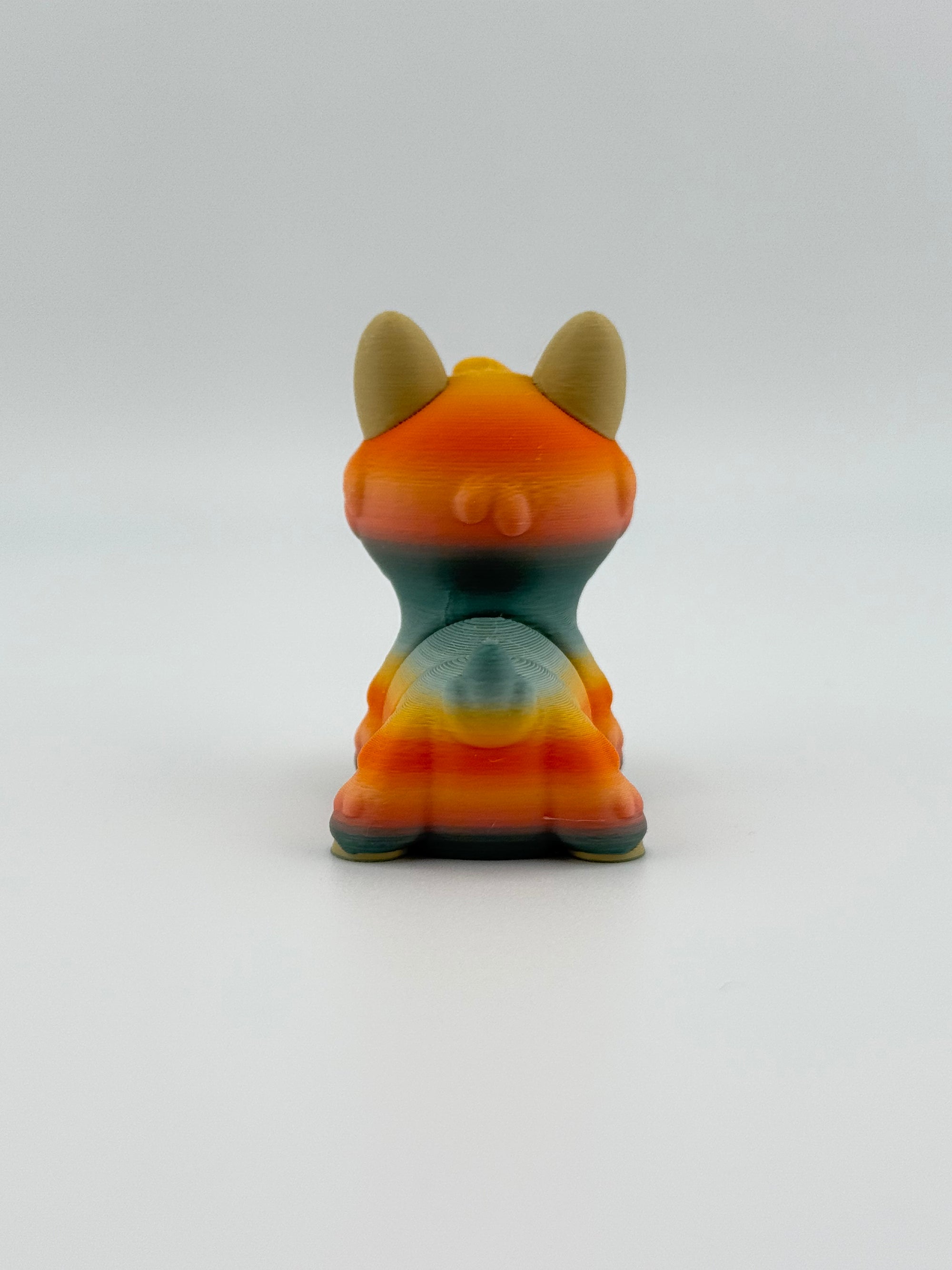 Orange Grass Mud Horse