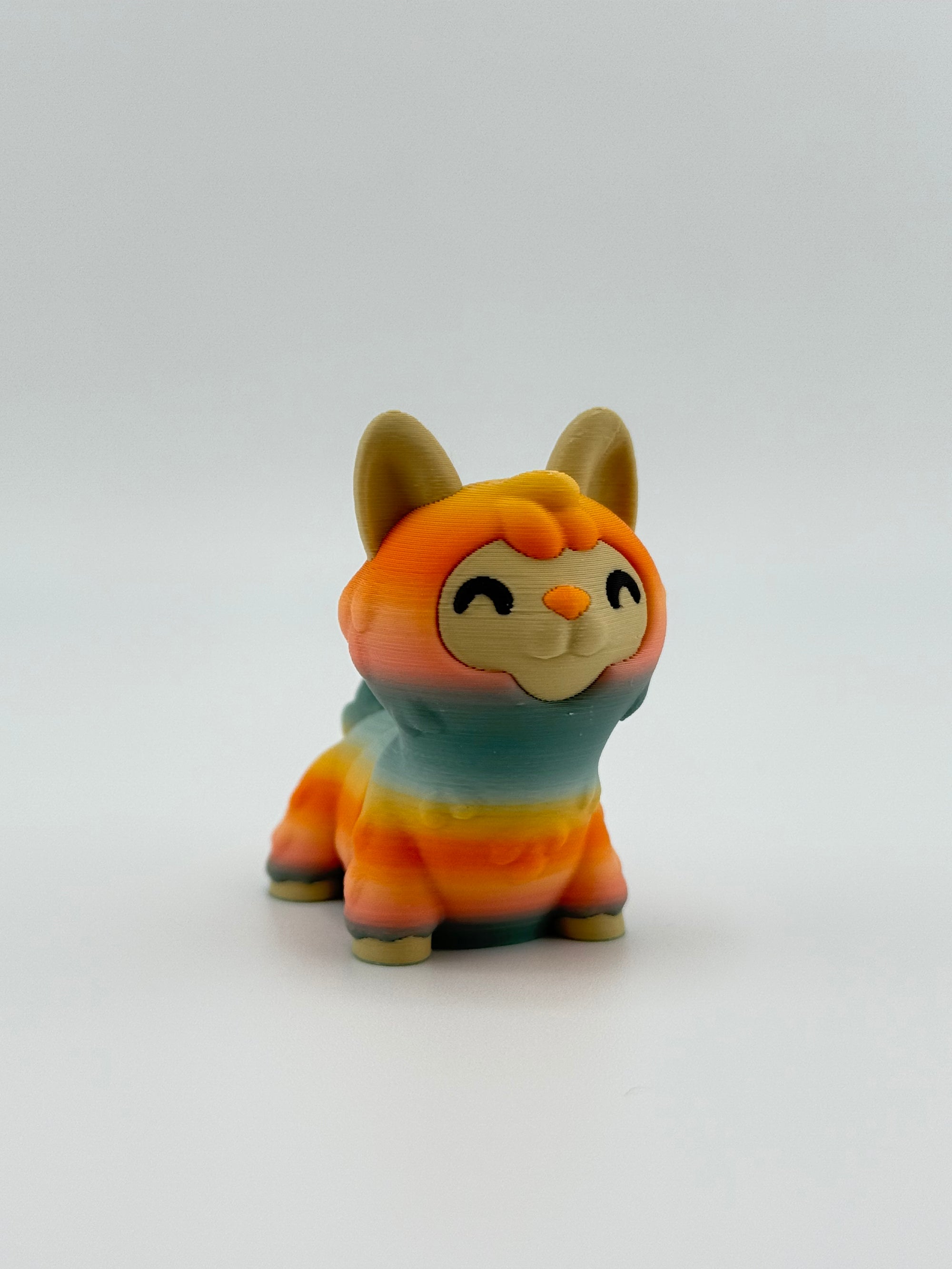 Orange Grass Mud Horse