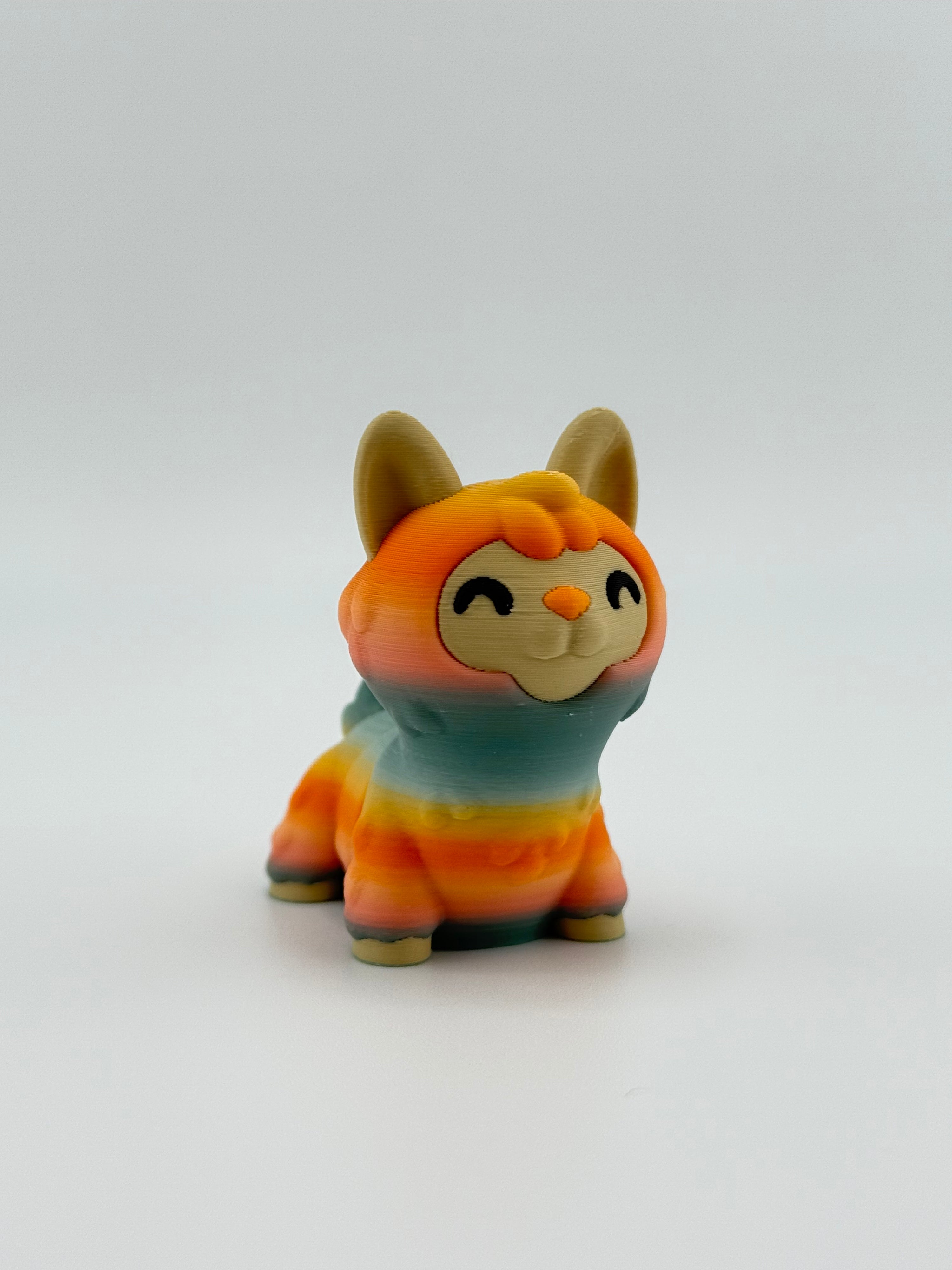 Orange Grass Mud Horse