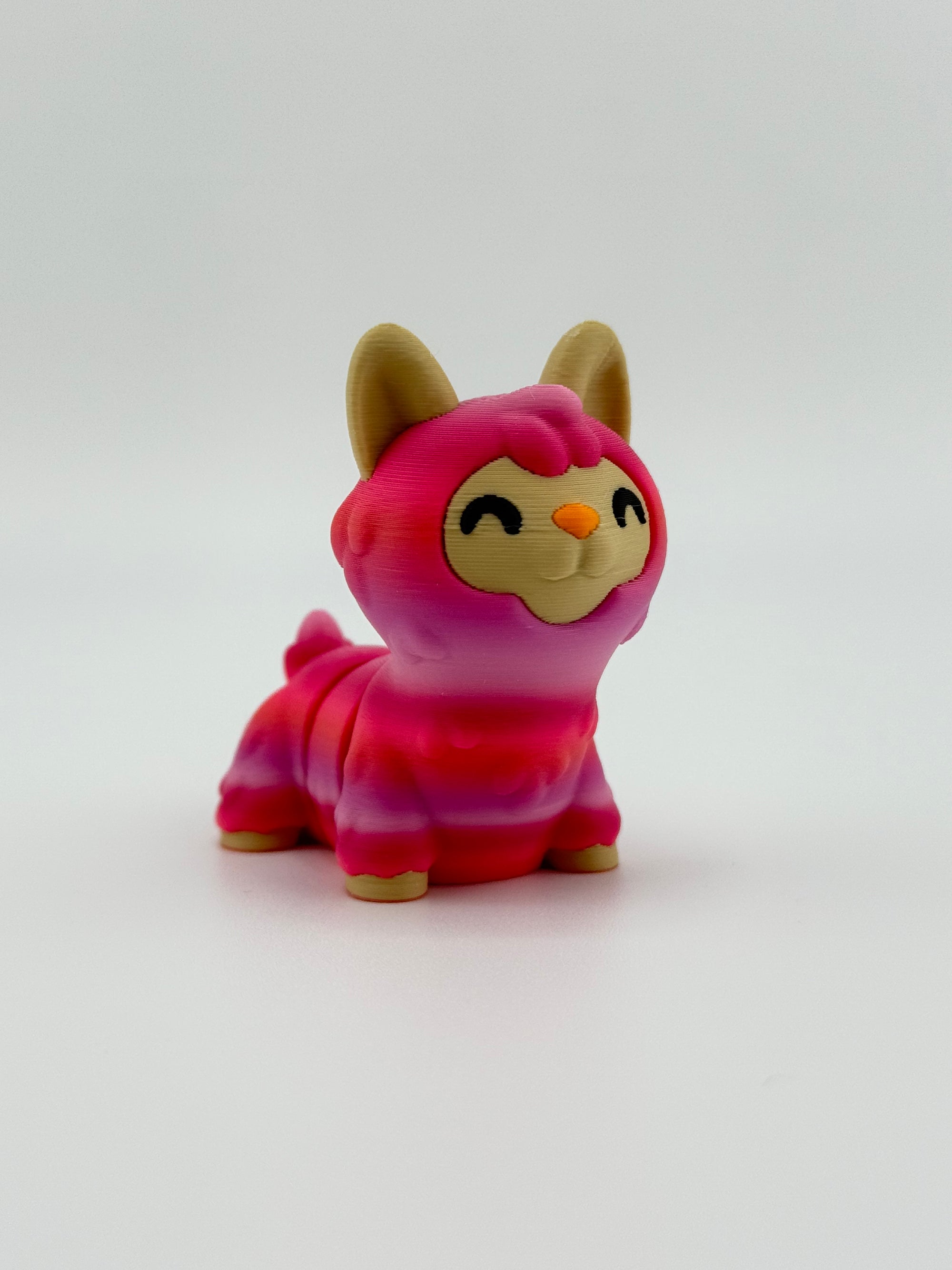 Pink Grass Mud Horse