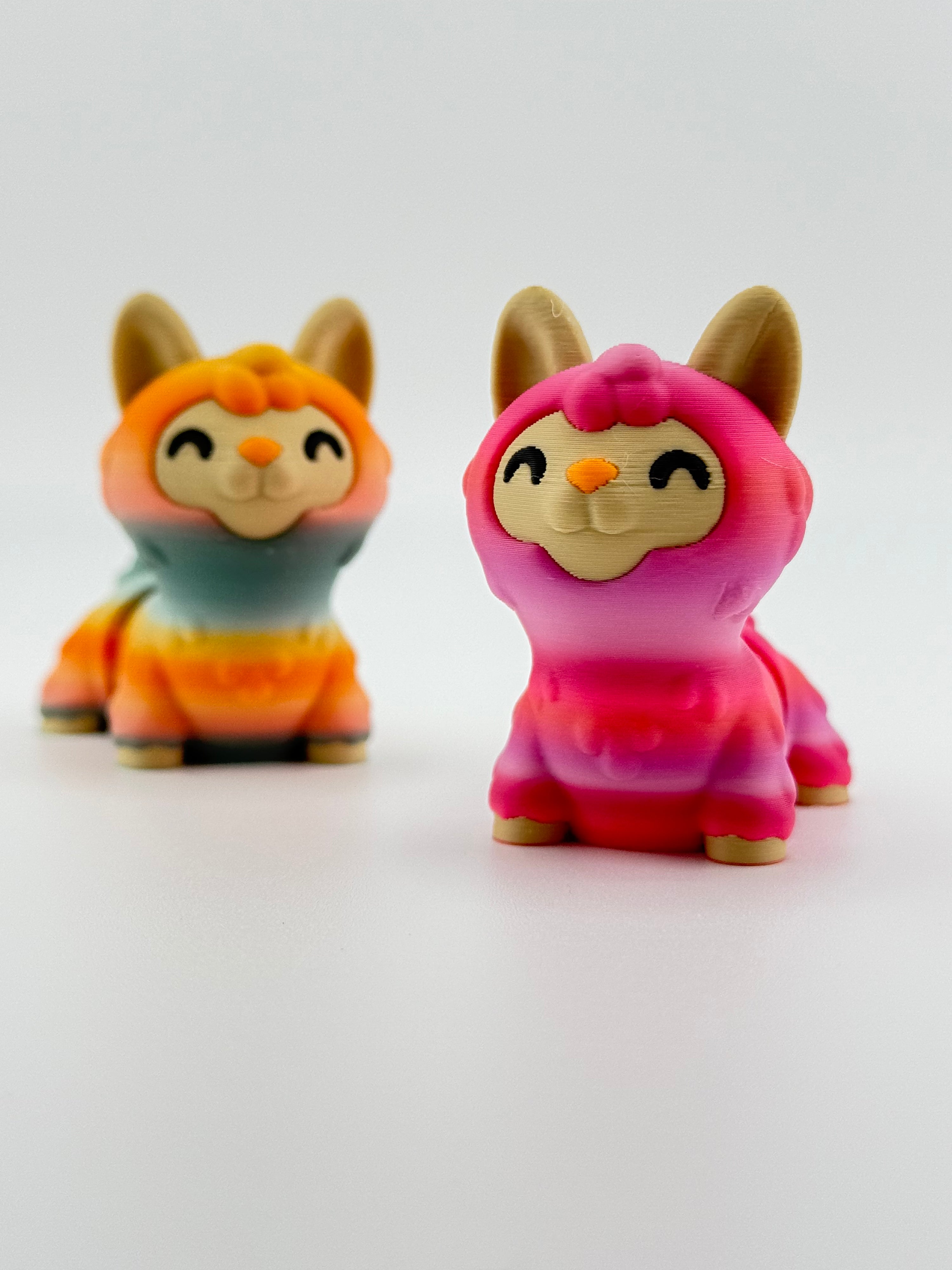 Pink Grass Mud Horse