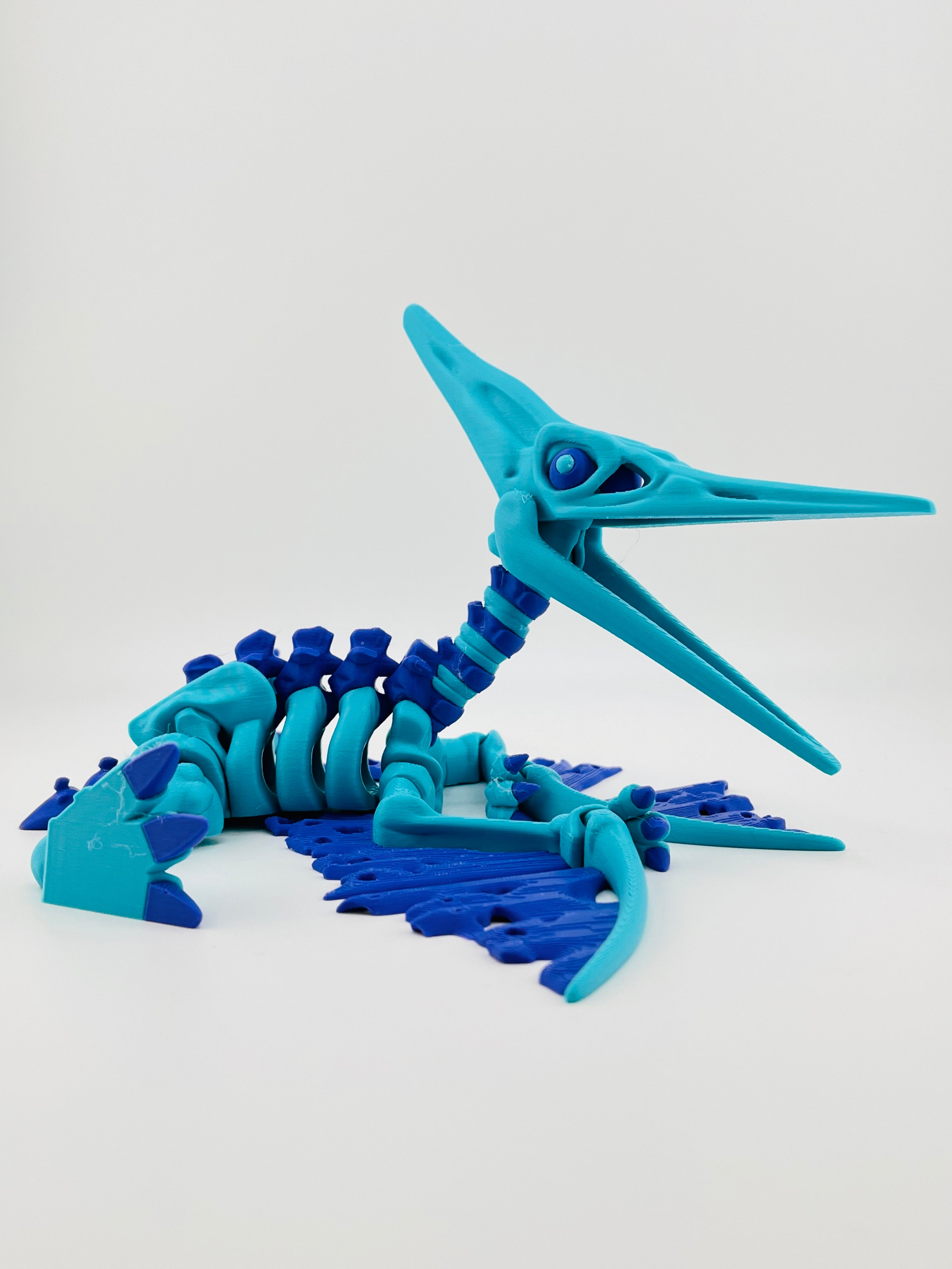 Blue Skeleton Pteranodon