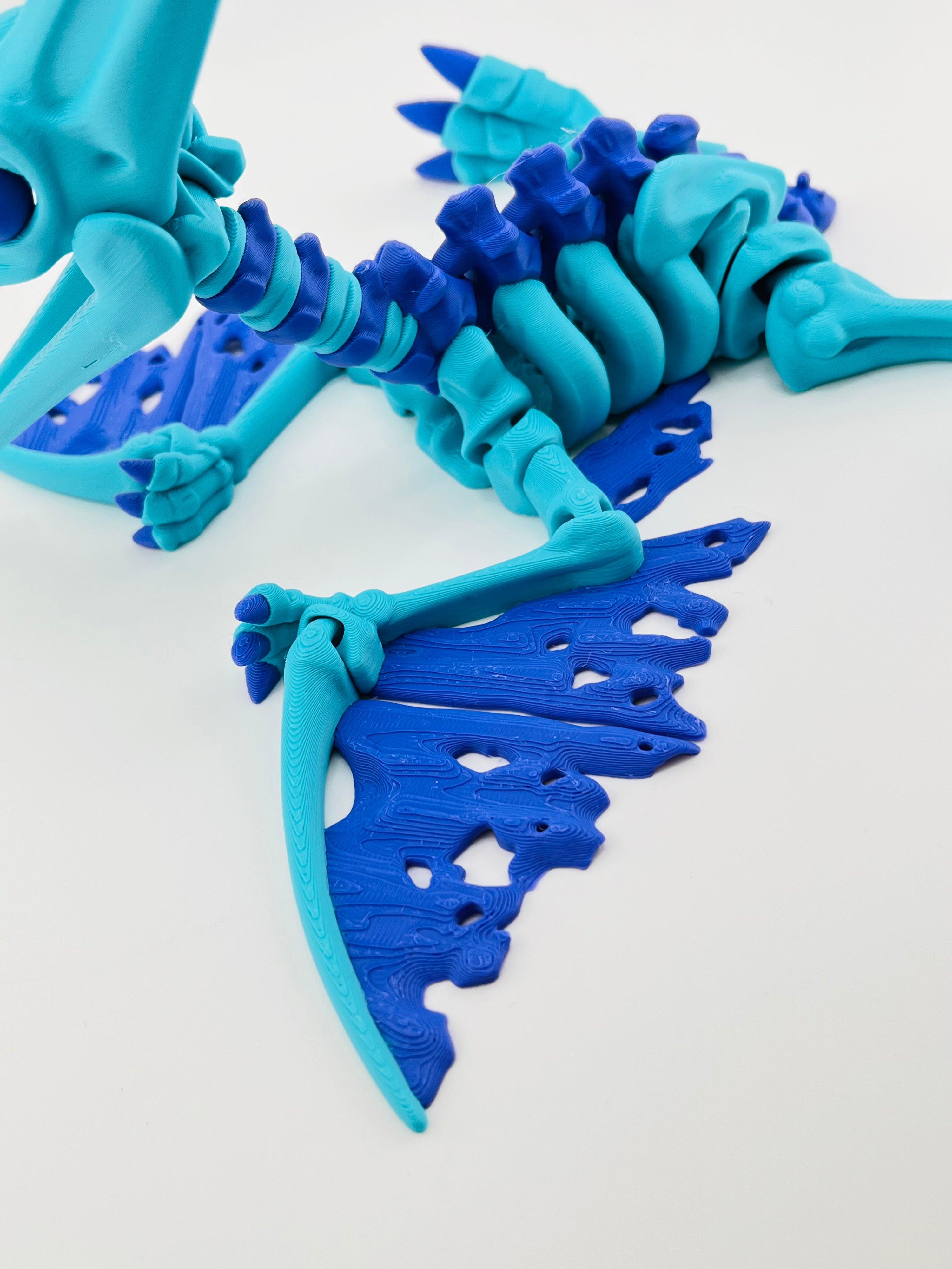 Blue Skeleton Pteranodon