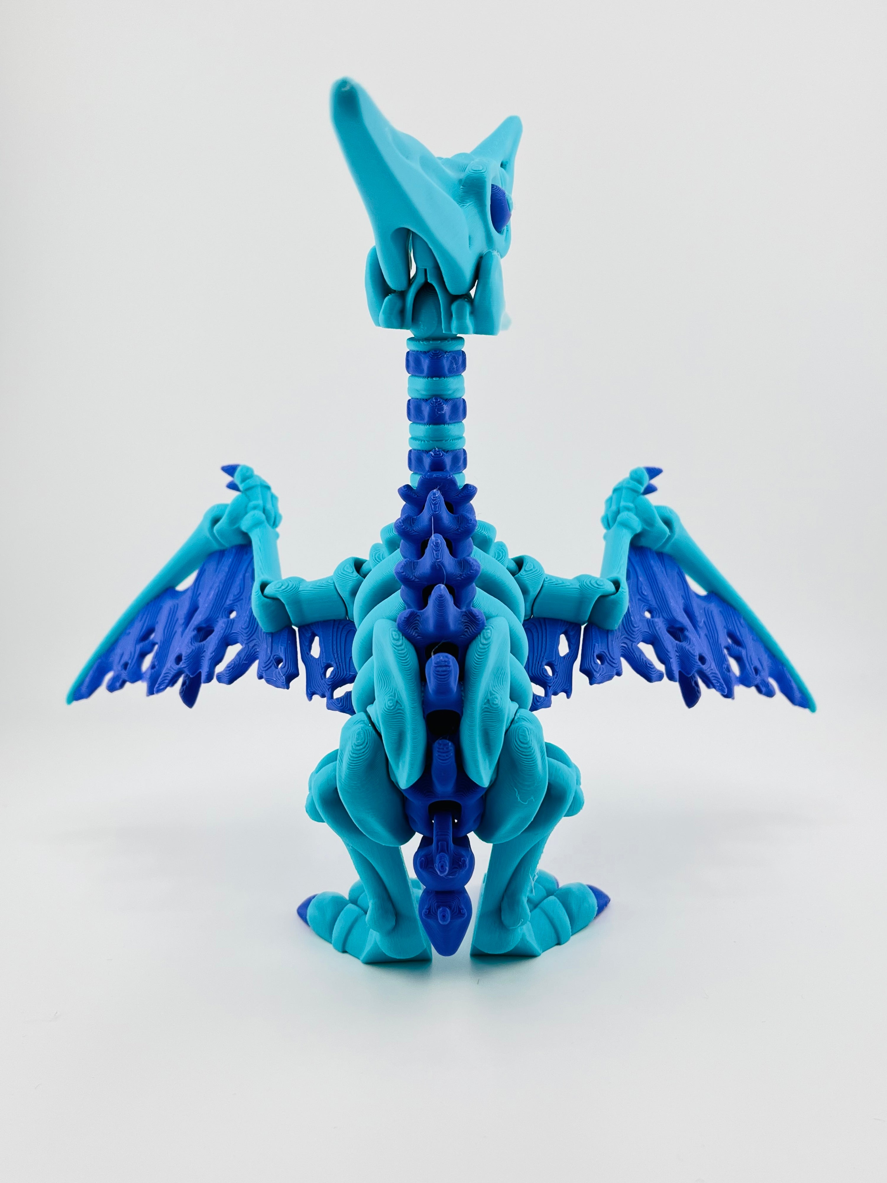 Blue Skeleton Pteranodon