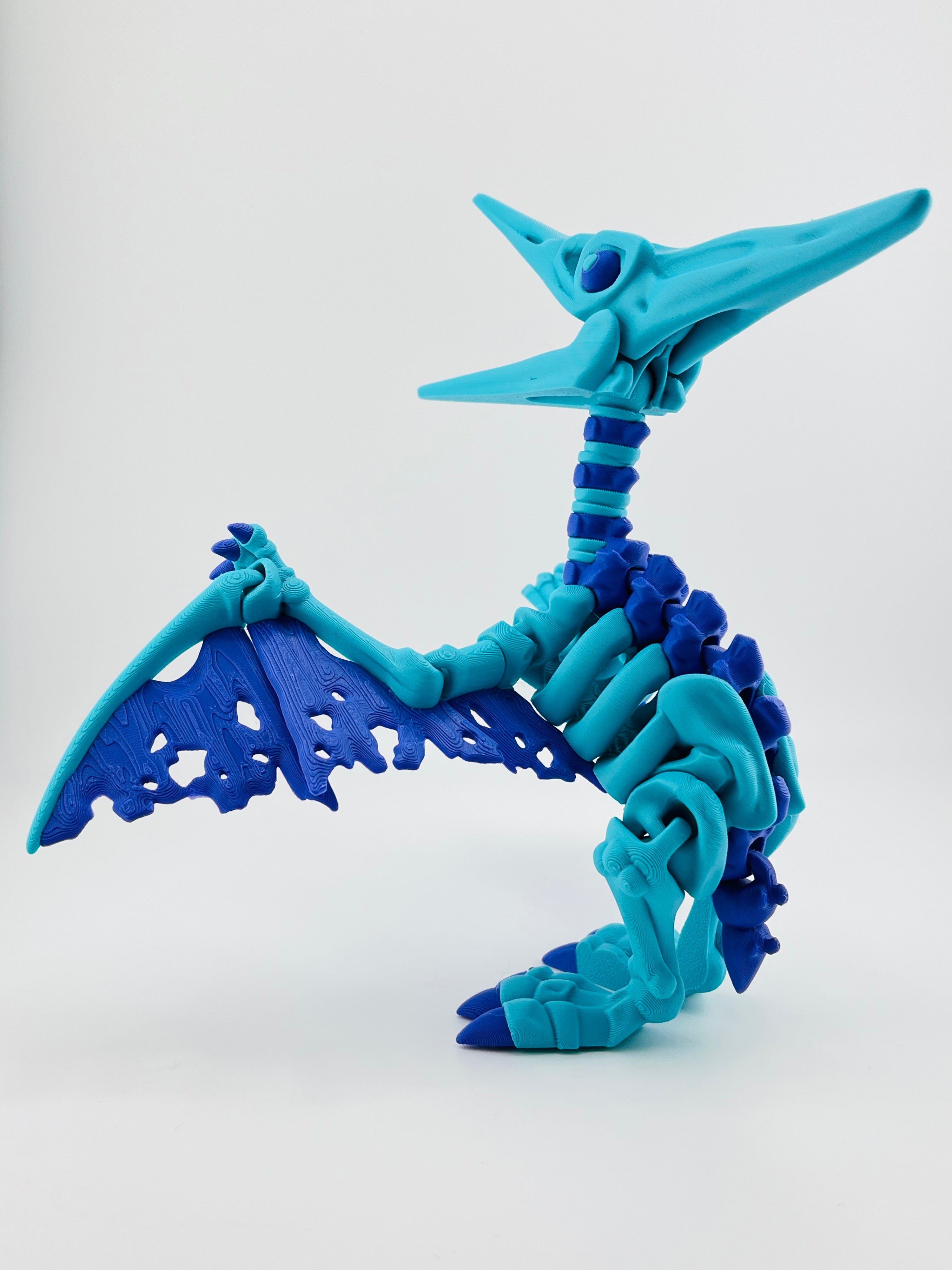 Blue Skeleton Pteranodon