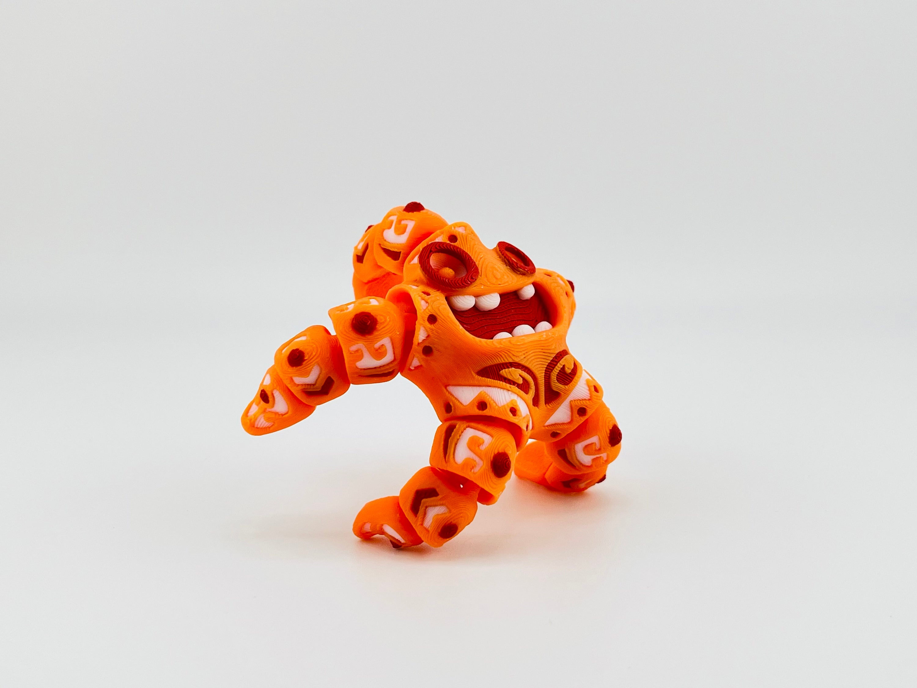 Orange Small Tattooed Starfish