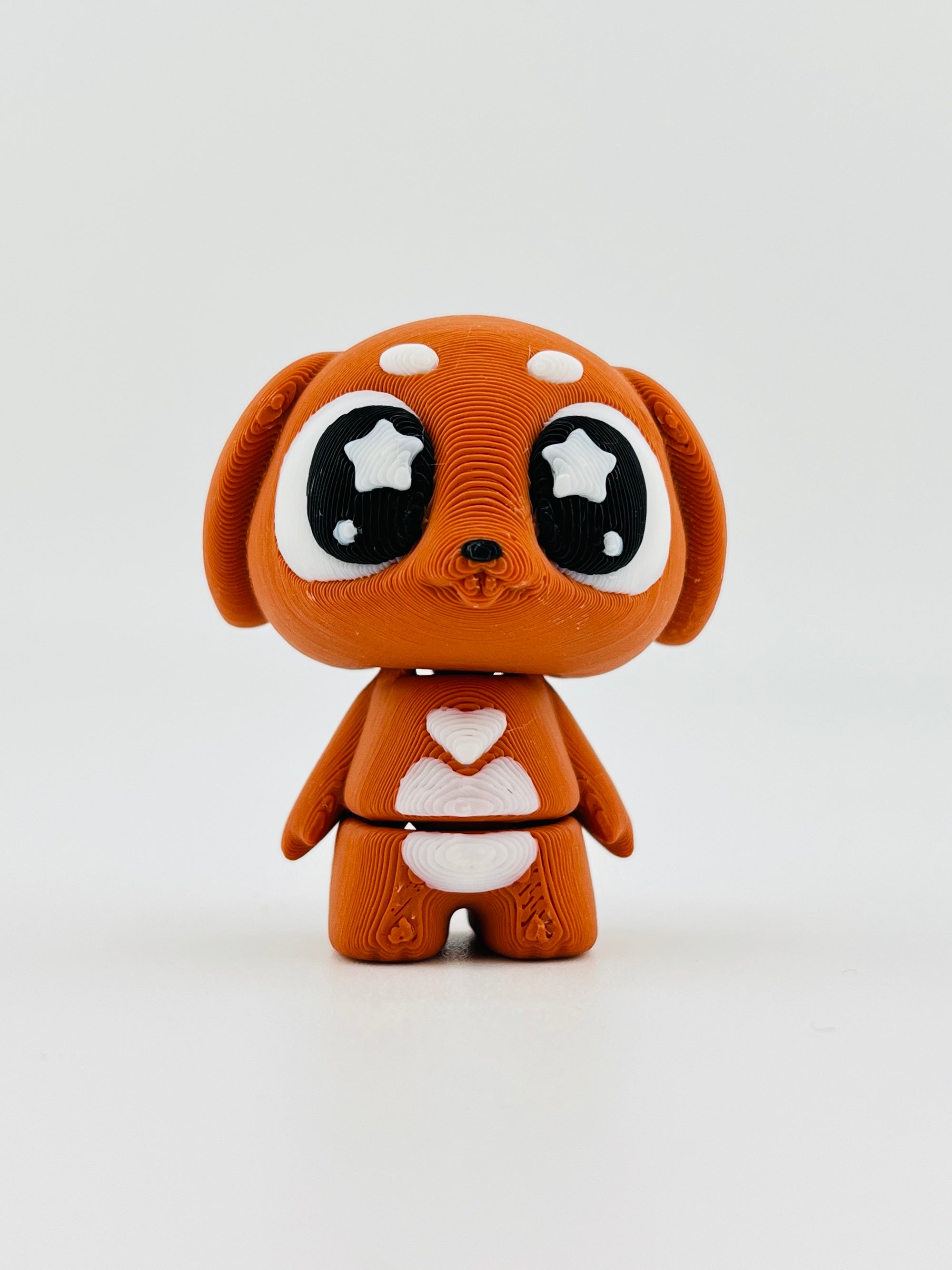 Standing Dark Brown Dog