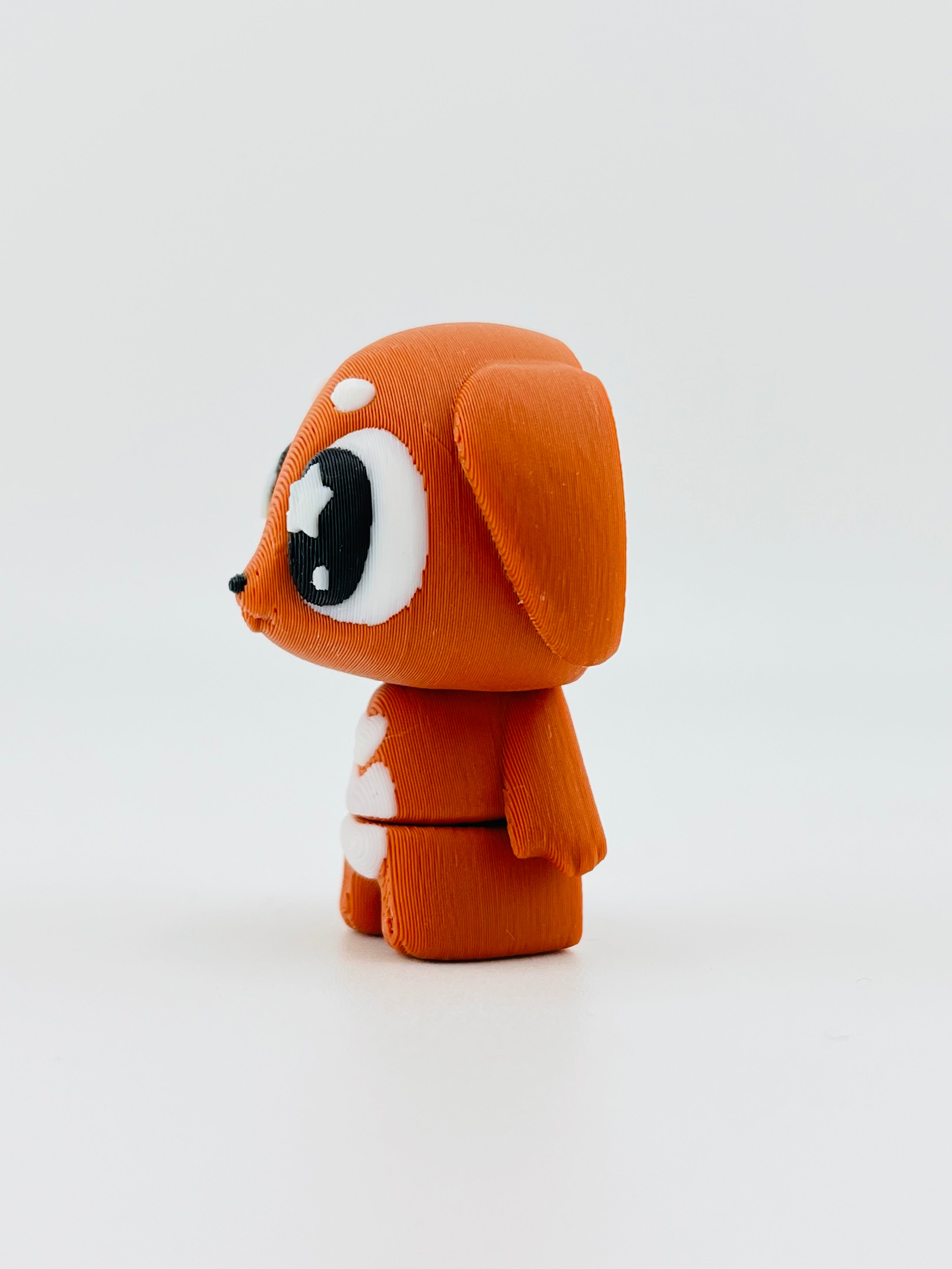 Standing Dark Brown Dog