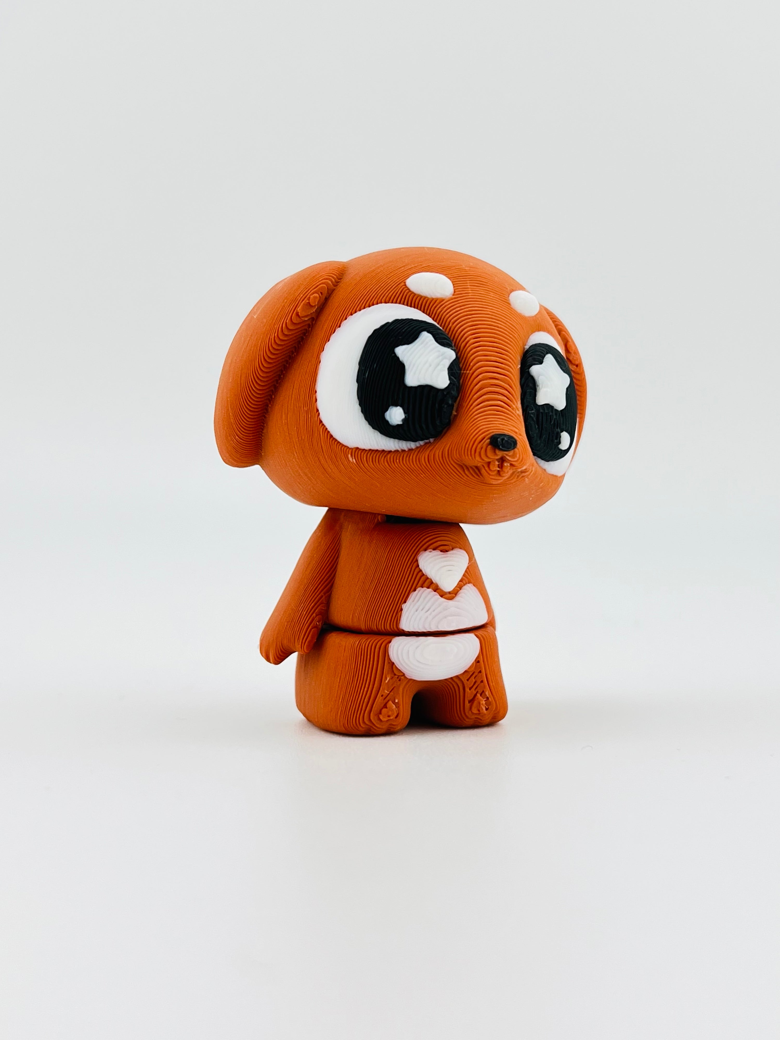 Standing Dark Brown Dog