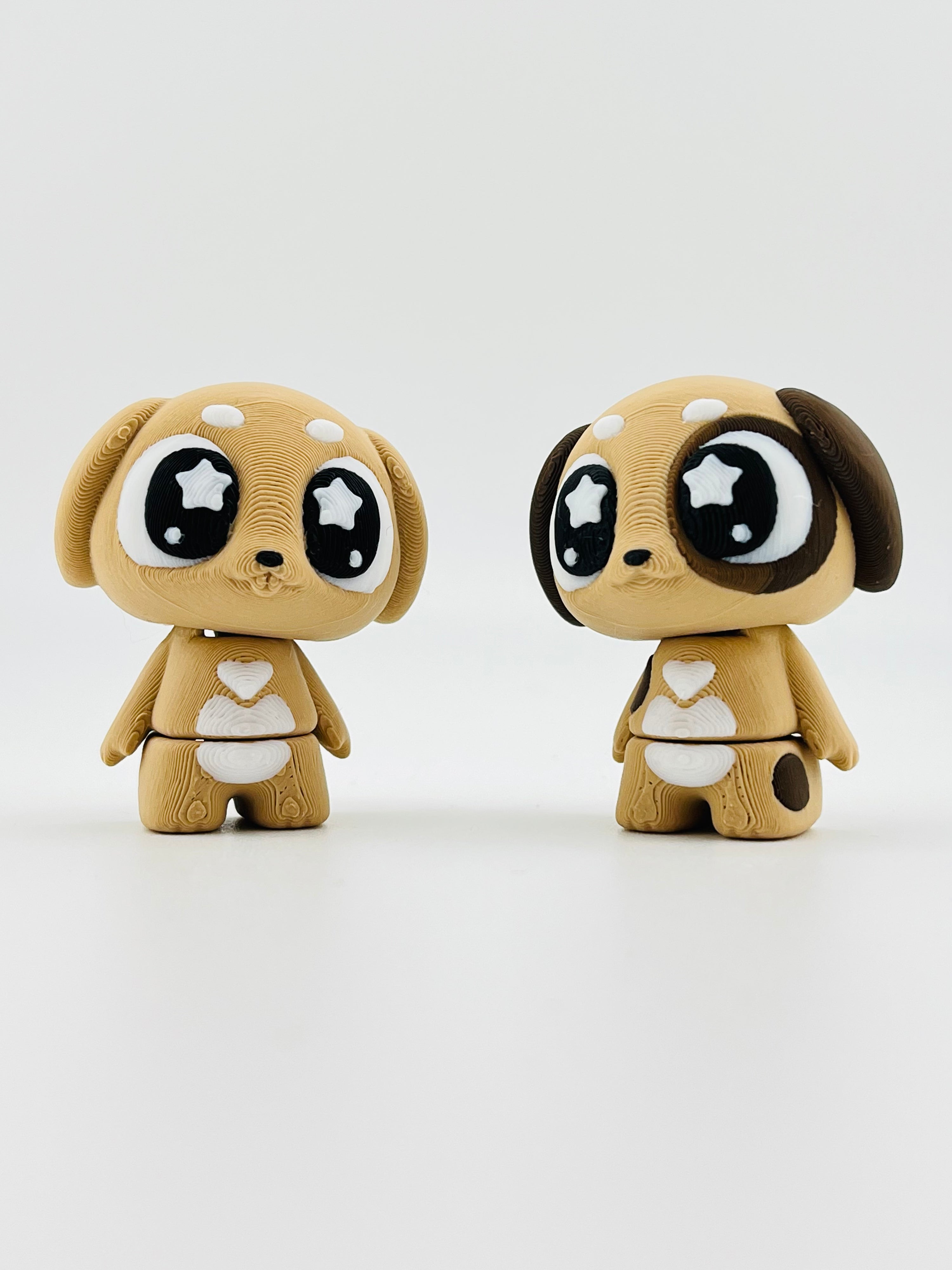 Standing Light Brown Dog