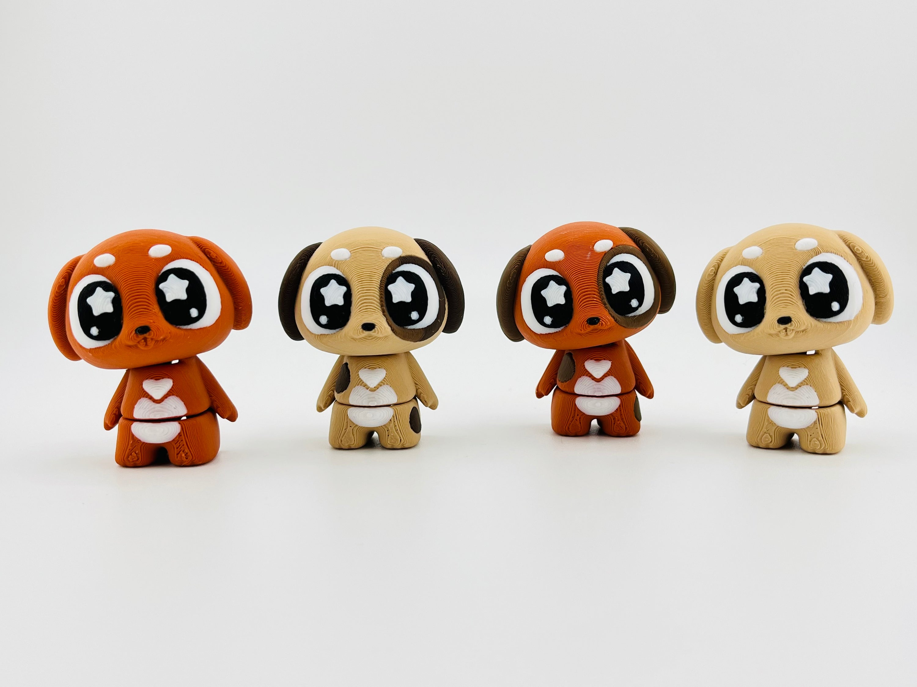 Standing Dark Brown Dog