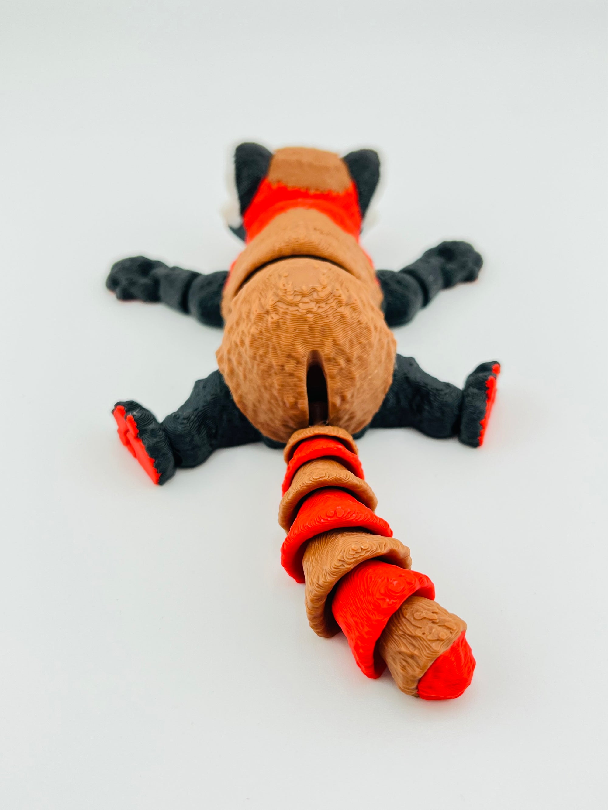 Big Brown and Red Panda