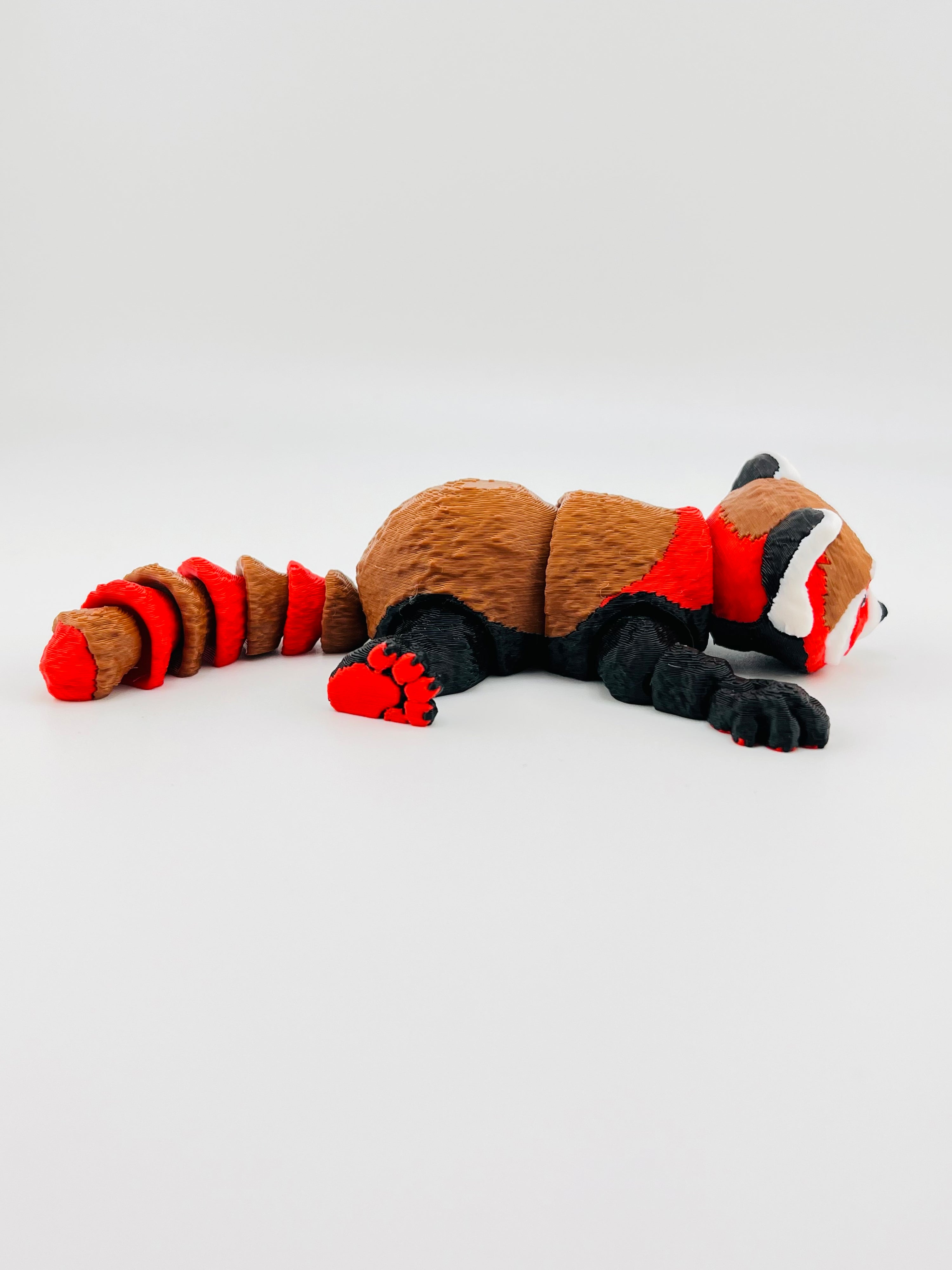Big Brown and Red Panda