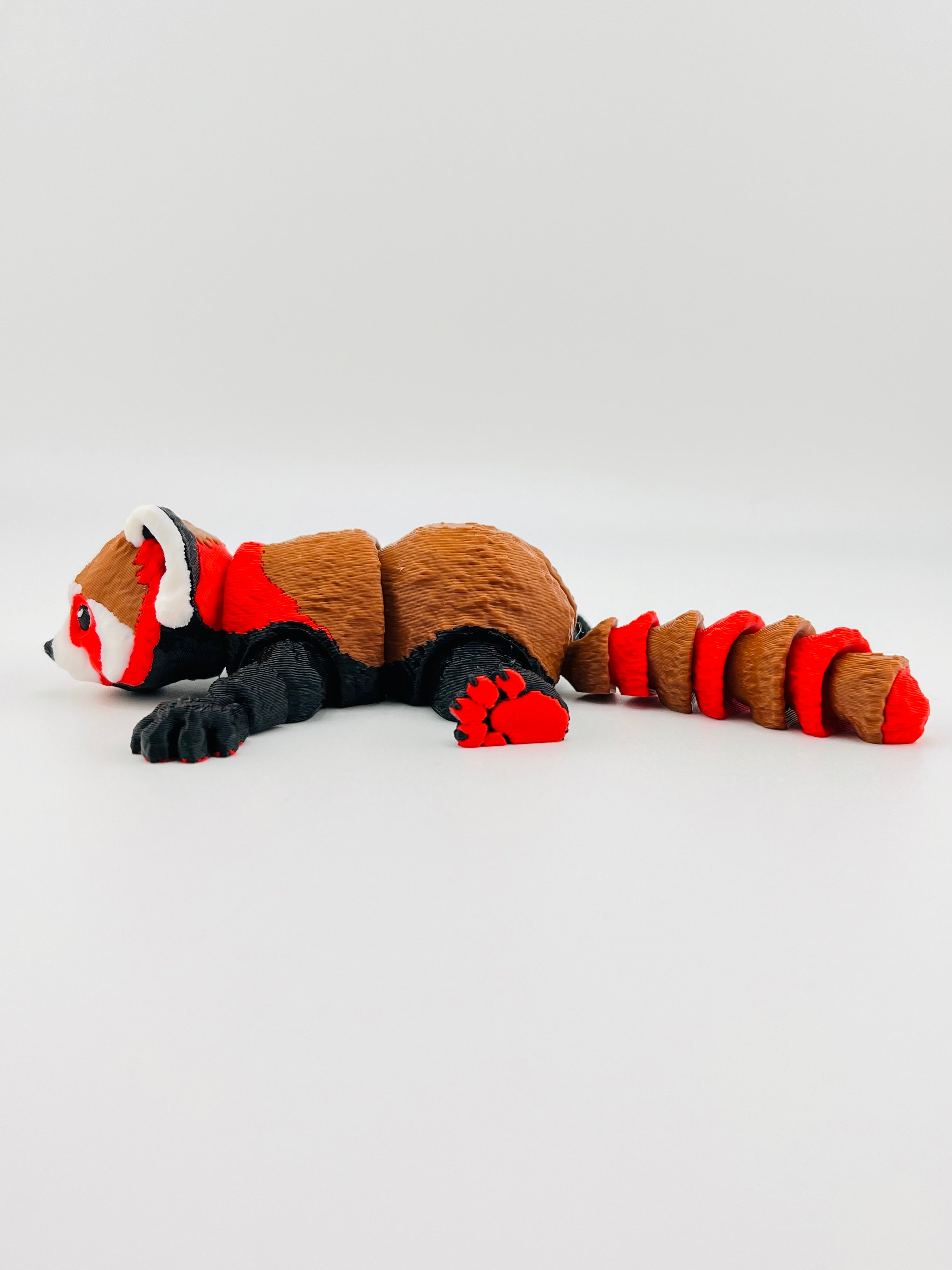 Big Brown and Red Panda