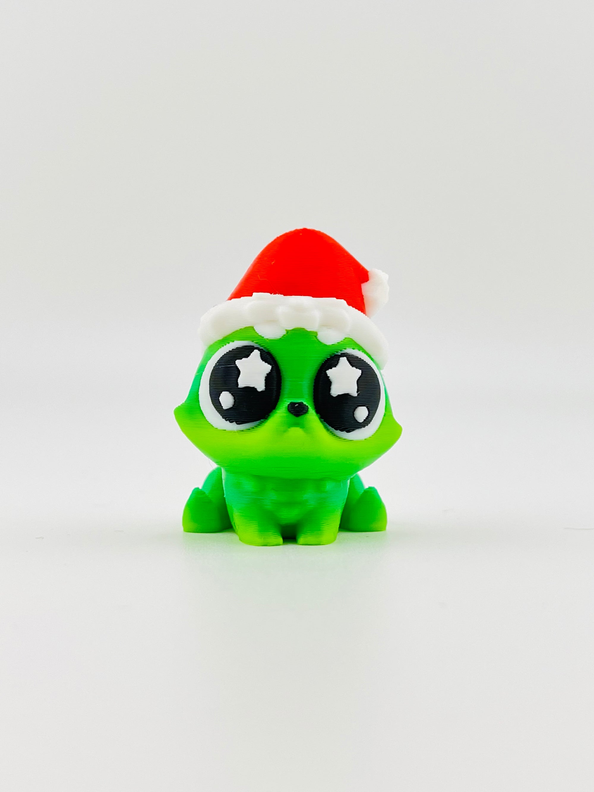 Baby Grinch with Christmas Hat