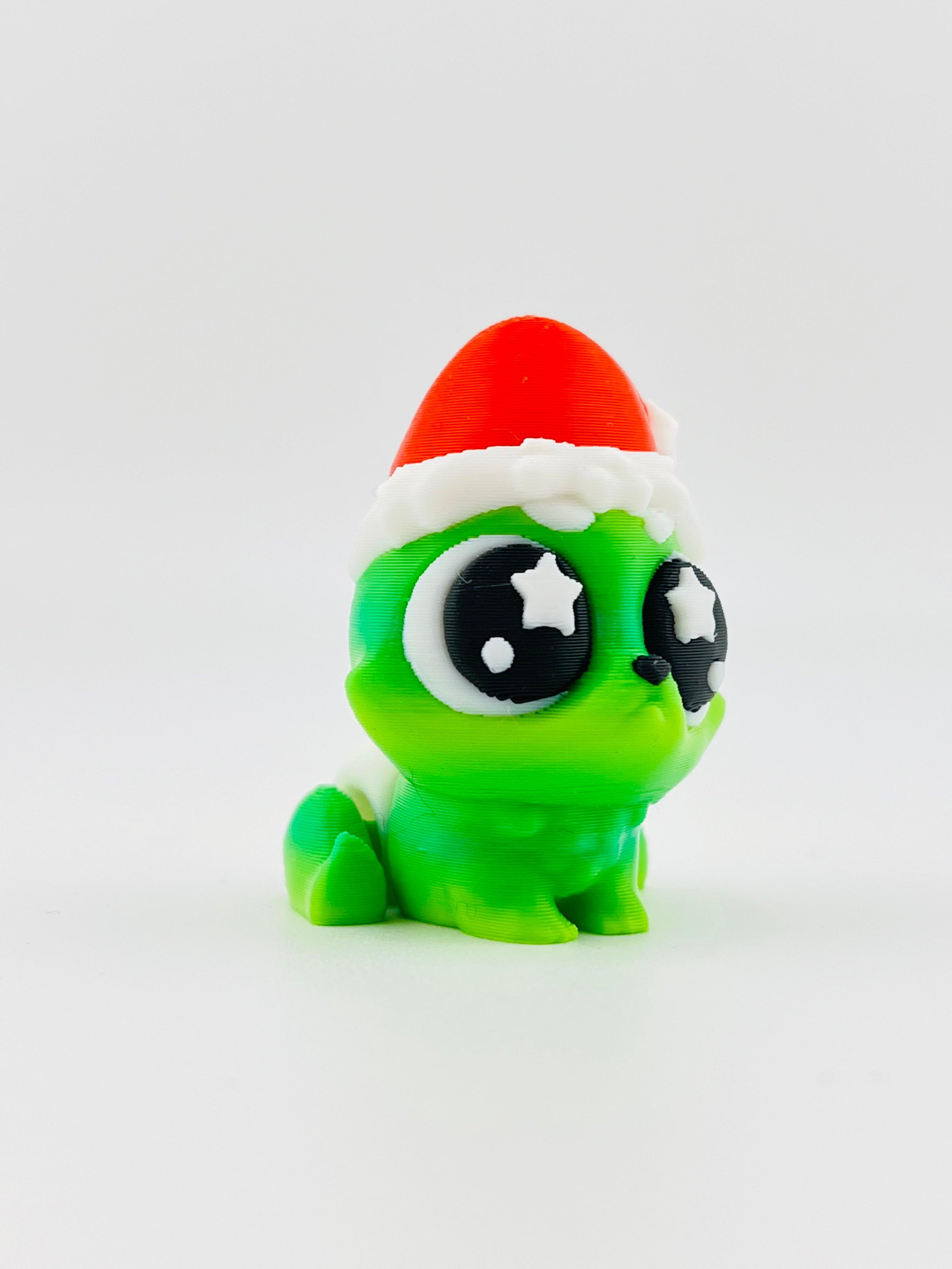 Baby Grinch with Christmas Hat