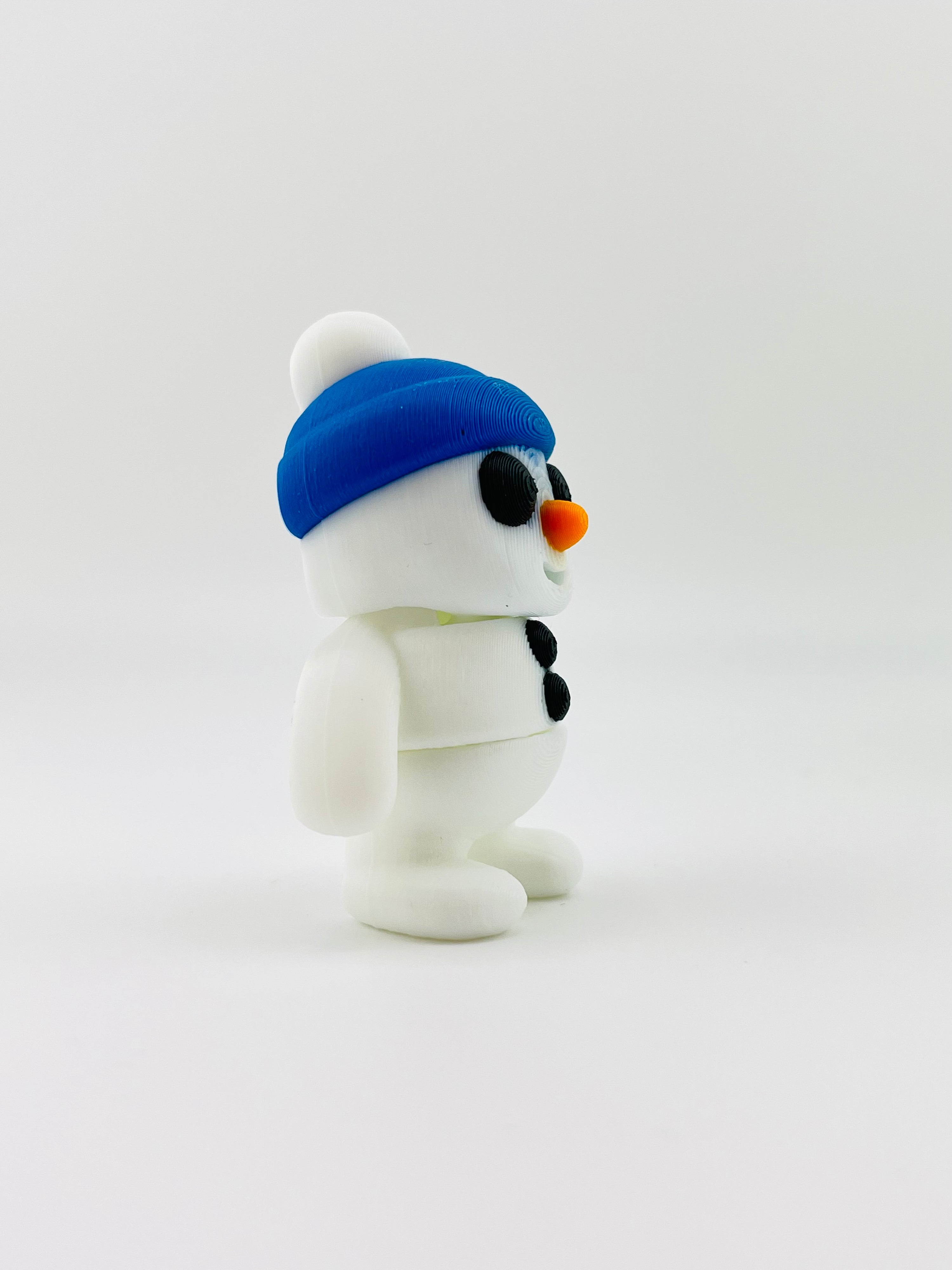 Tiny Snowman with Beanie