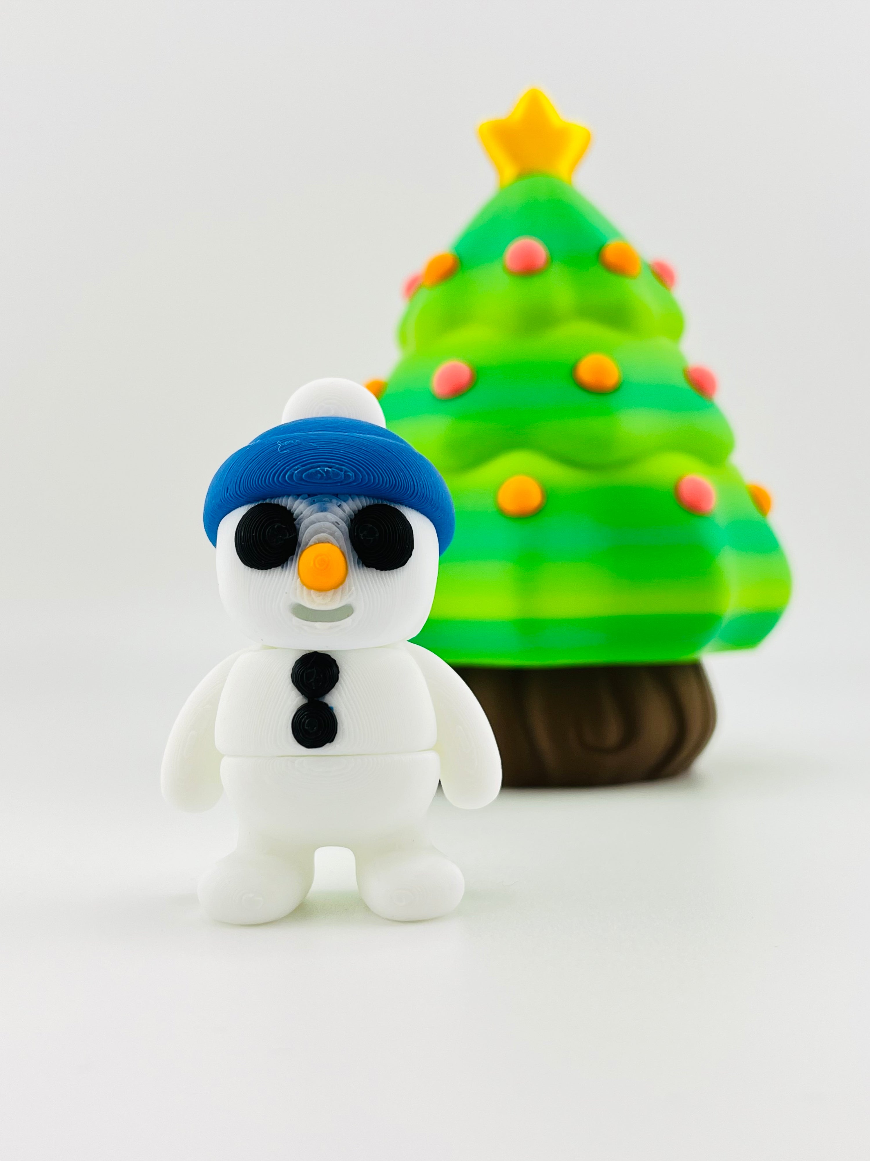 Tiny Snowman with Beanie