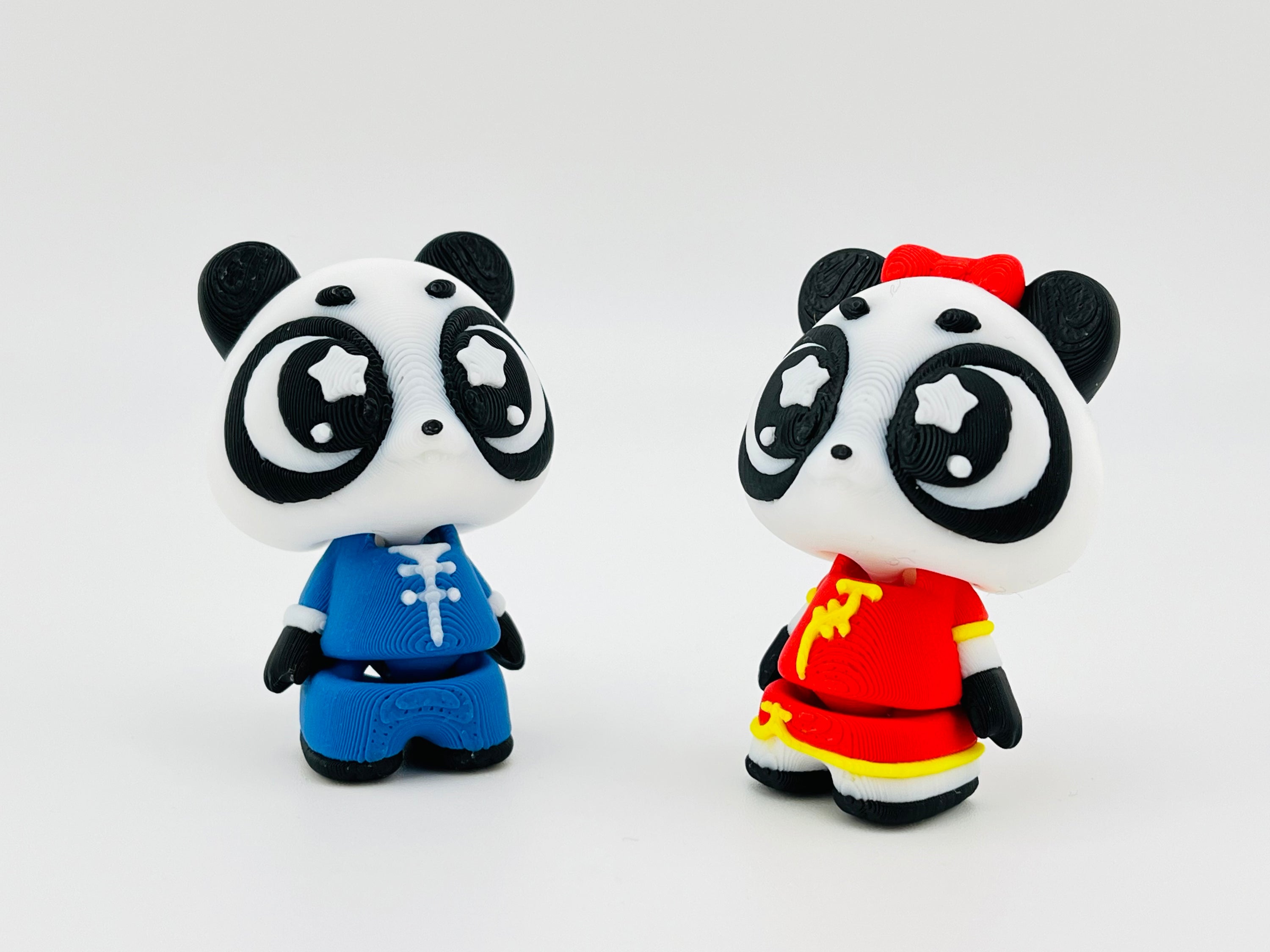 Blue Panda Tangzhuang