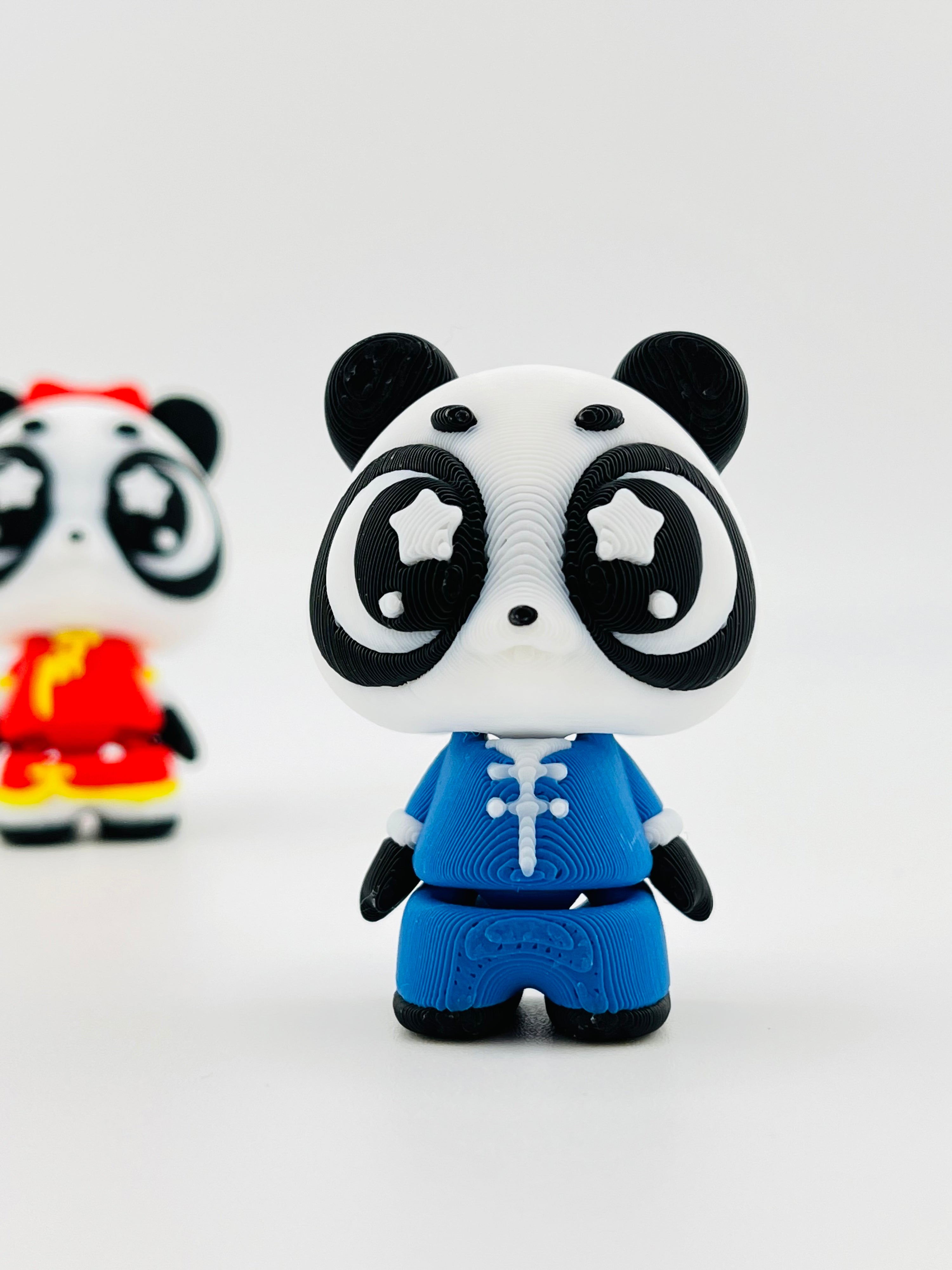 Blue Panda Tangzhuang