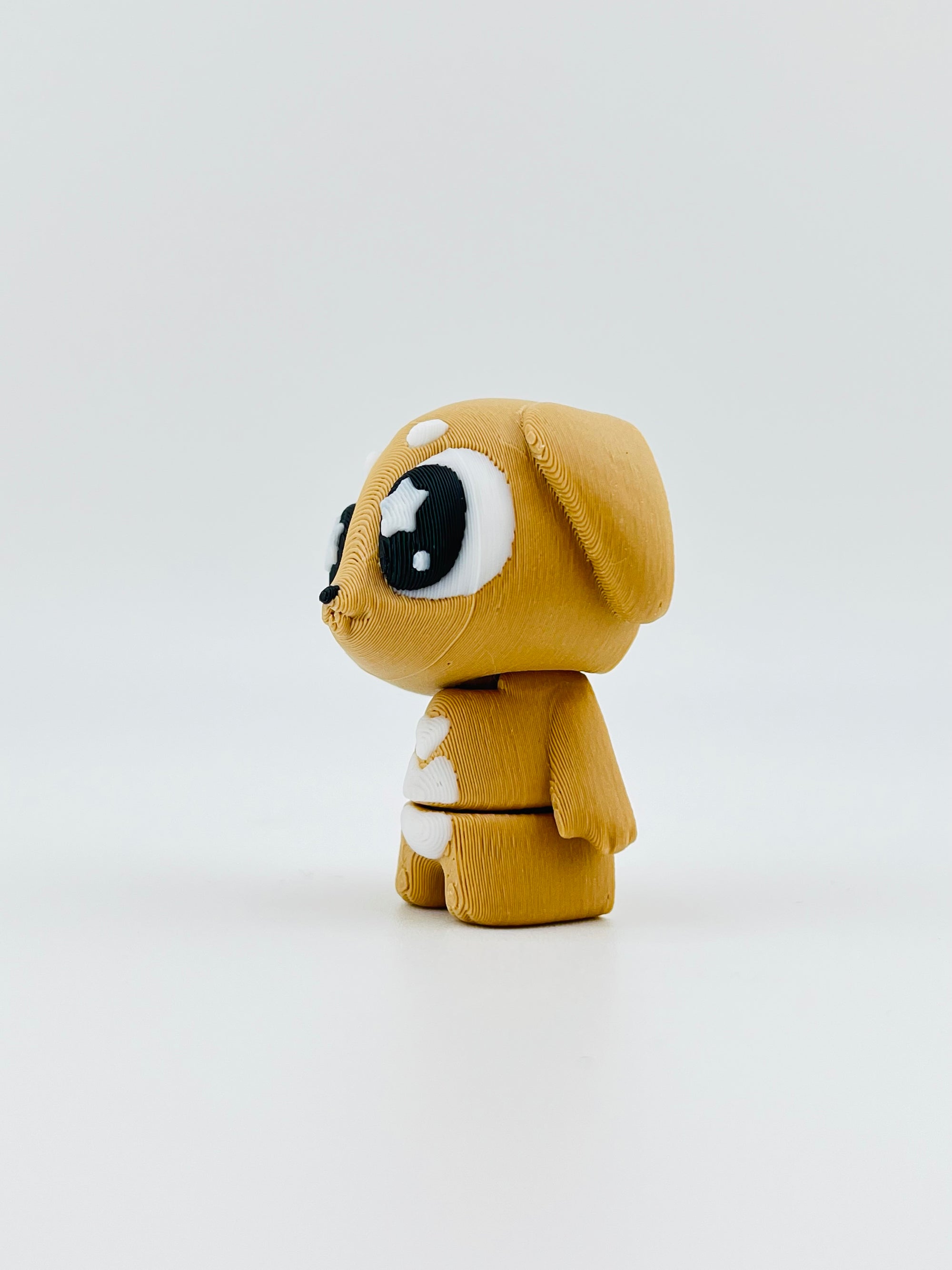 Standing Light Brown Dog