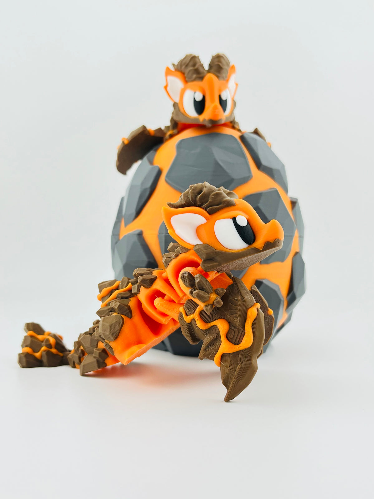 Lava Egg and Lava Dragon