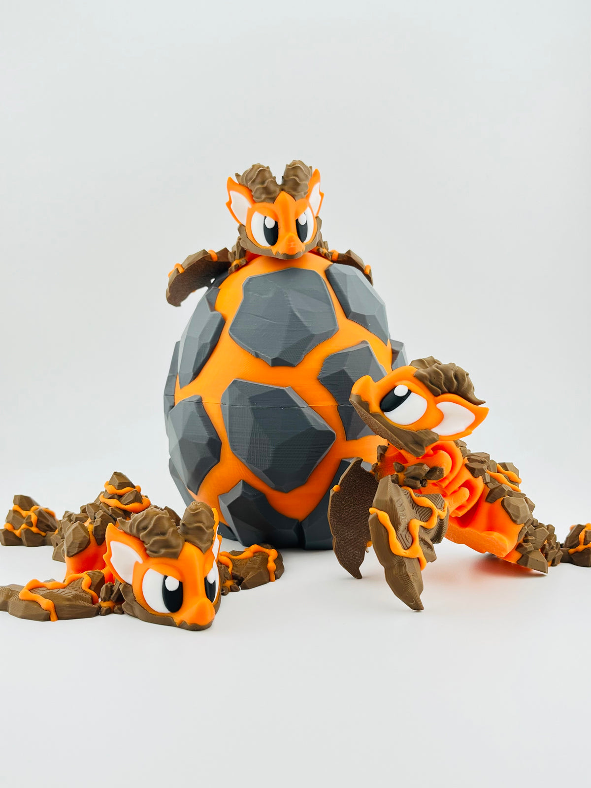 Lava Egg and Lava Dragon set