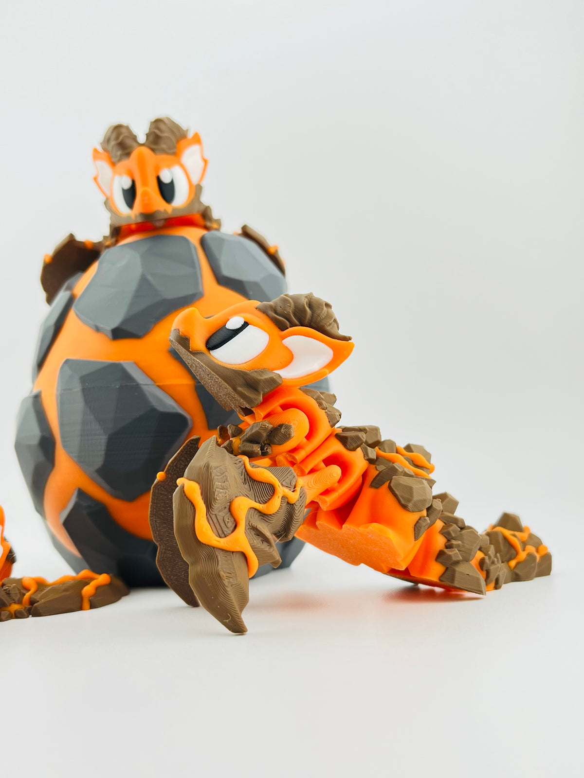 Lava Egg and Lava Dragon
