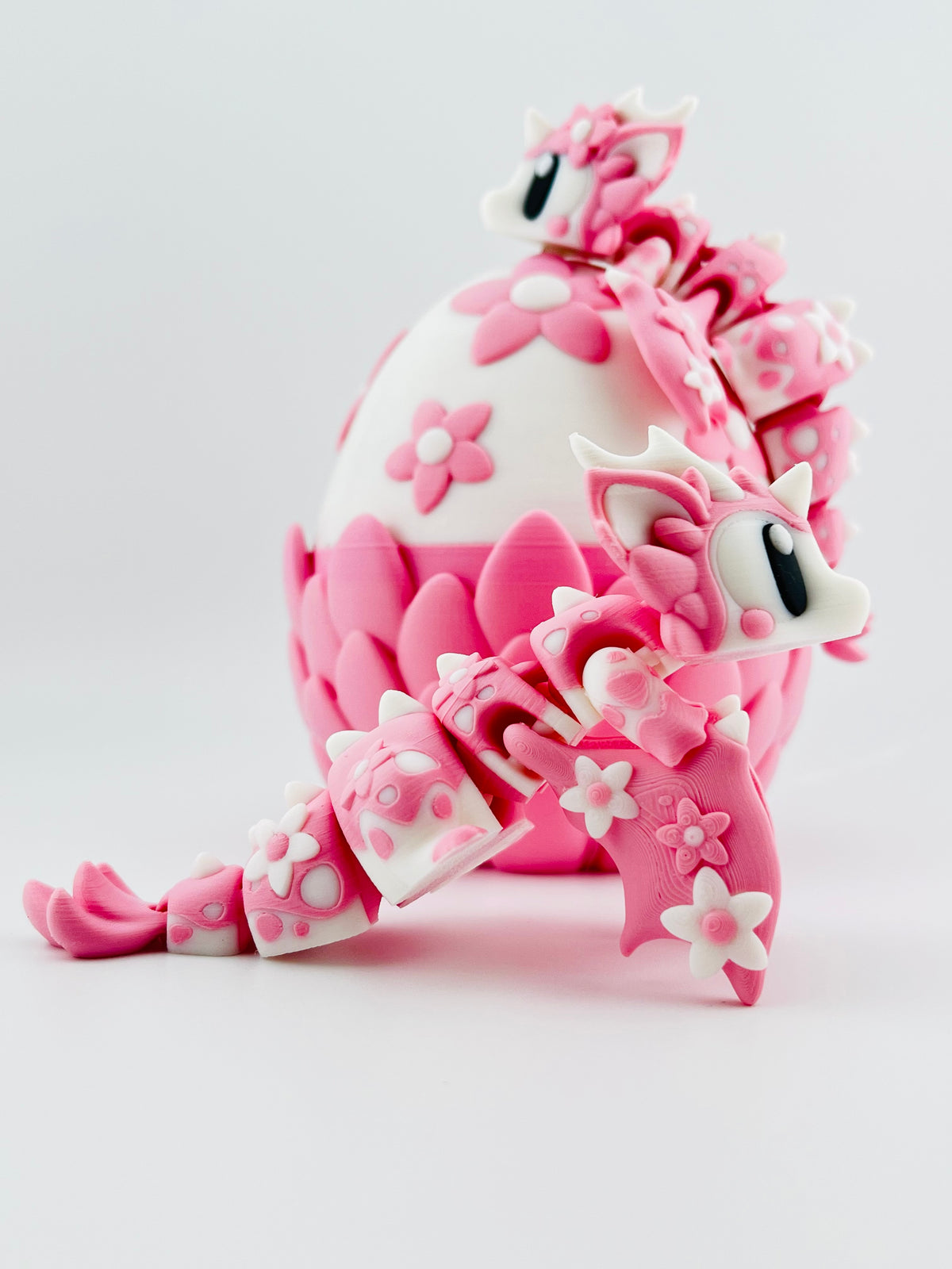 Cherry Blossom Egg and Cherry Blossom Dragon