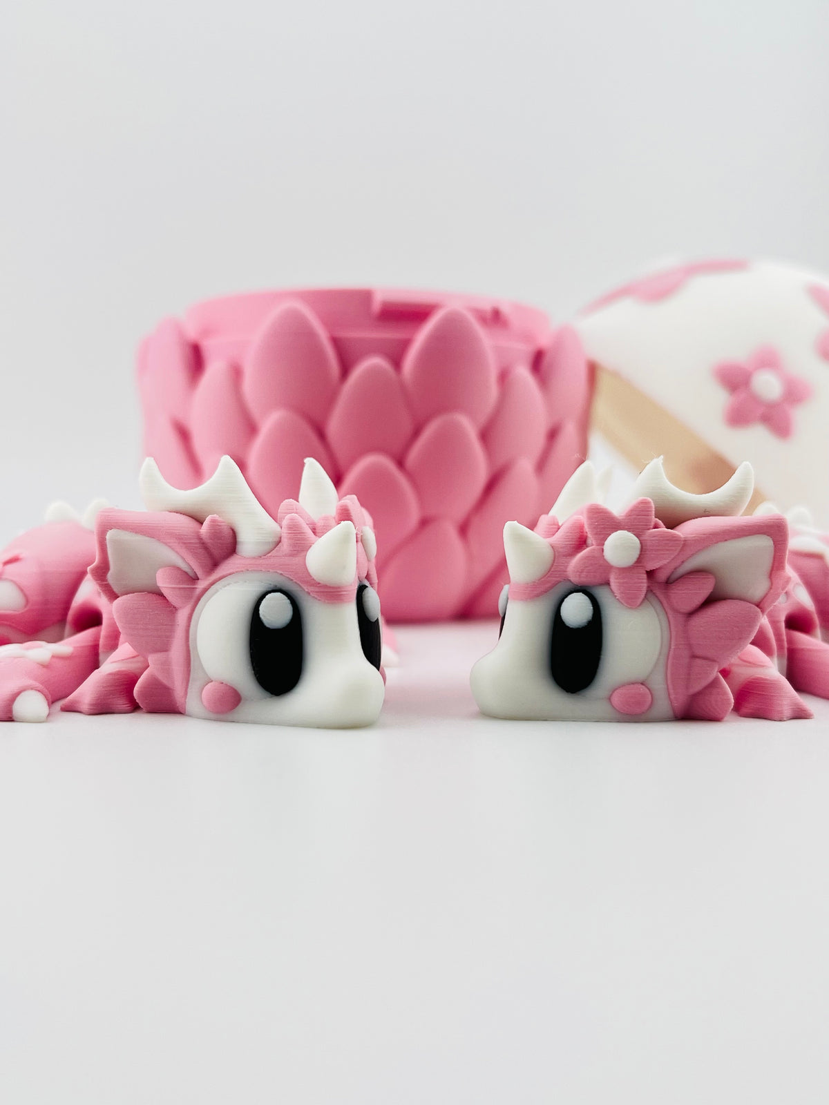 Cherry Blossom Egg and Cherry Blossom Dragon