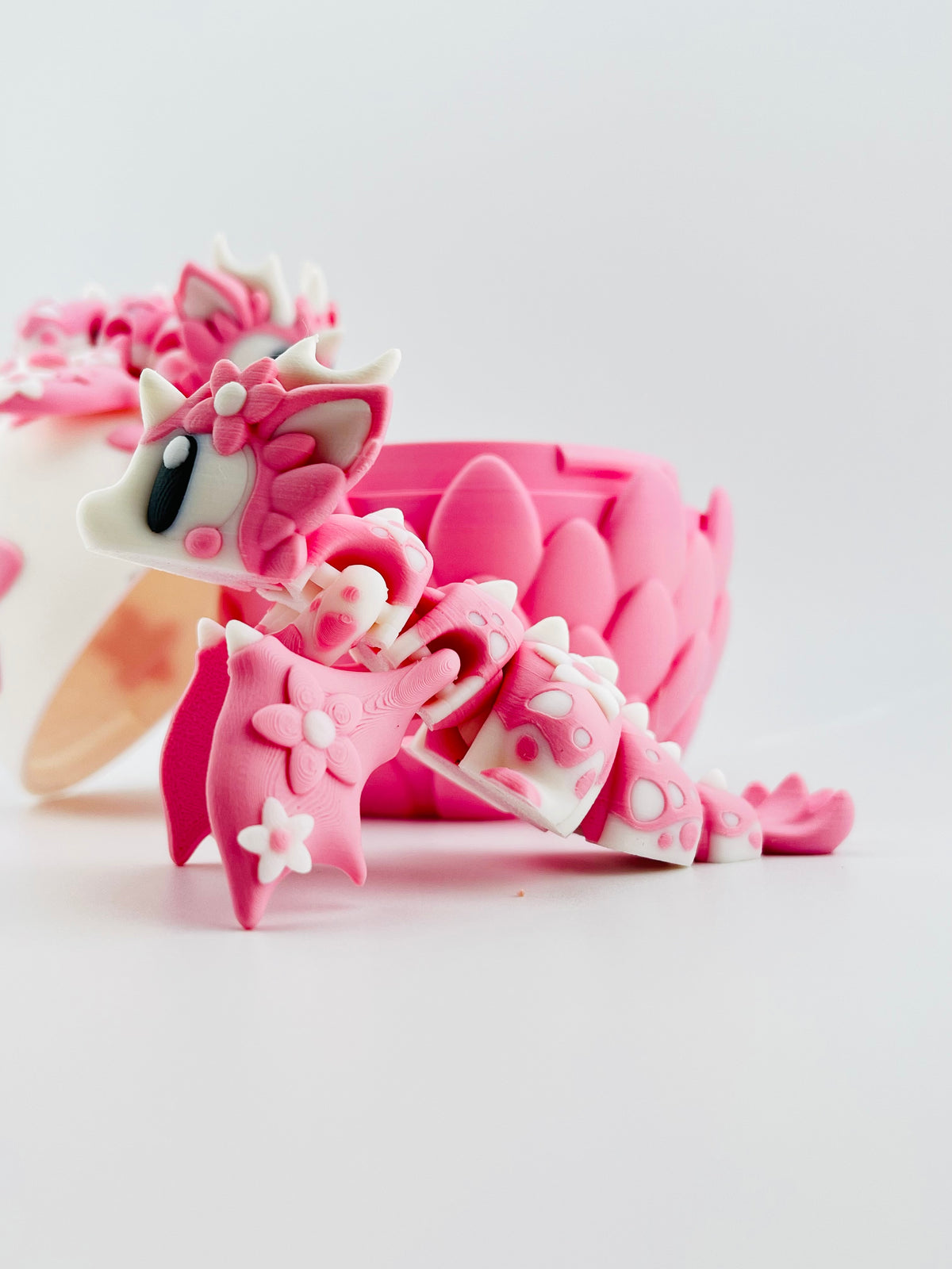 Cherry Blossom Egg and Cherry Blossom Dragon