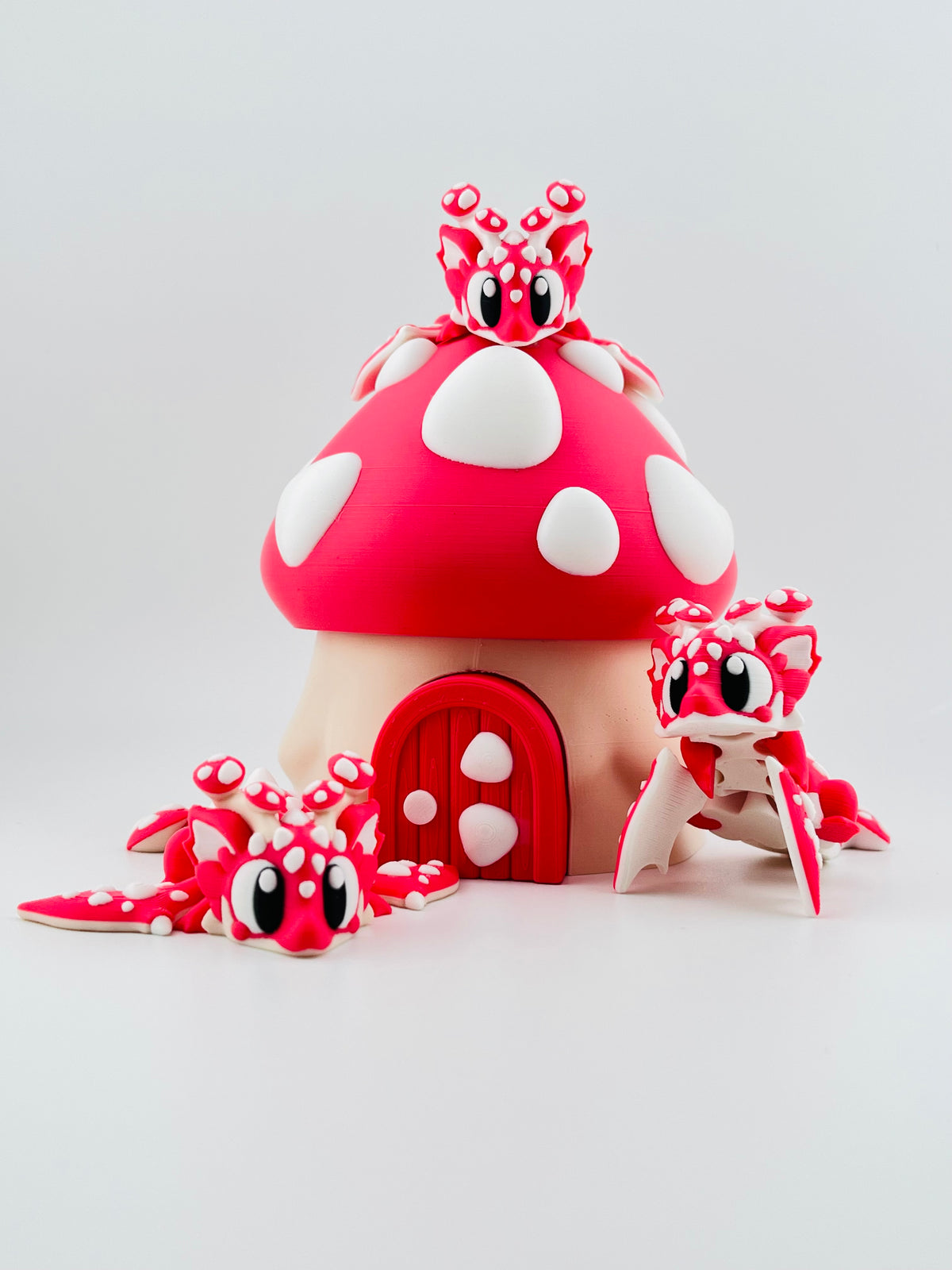 Mushroom Egg and Mushroom Dragon set