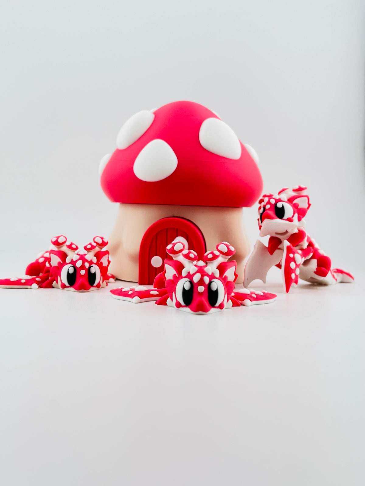 Mushroom Egg and Mushroom Dragon