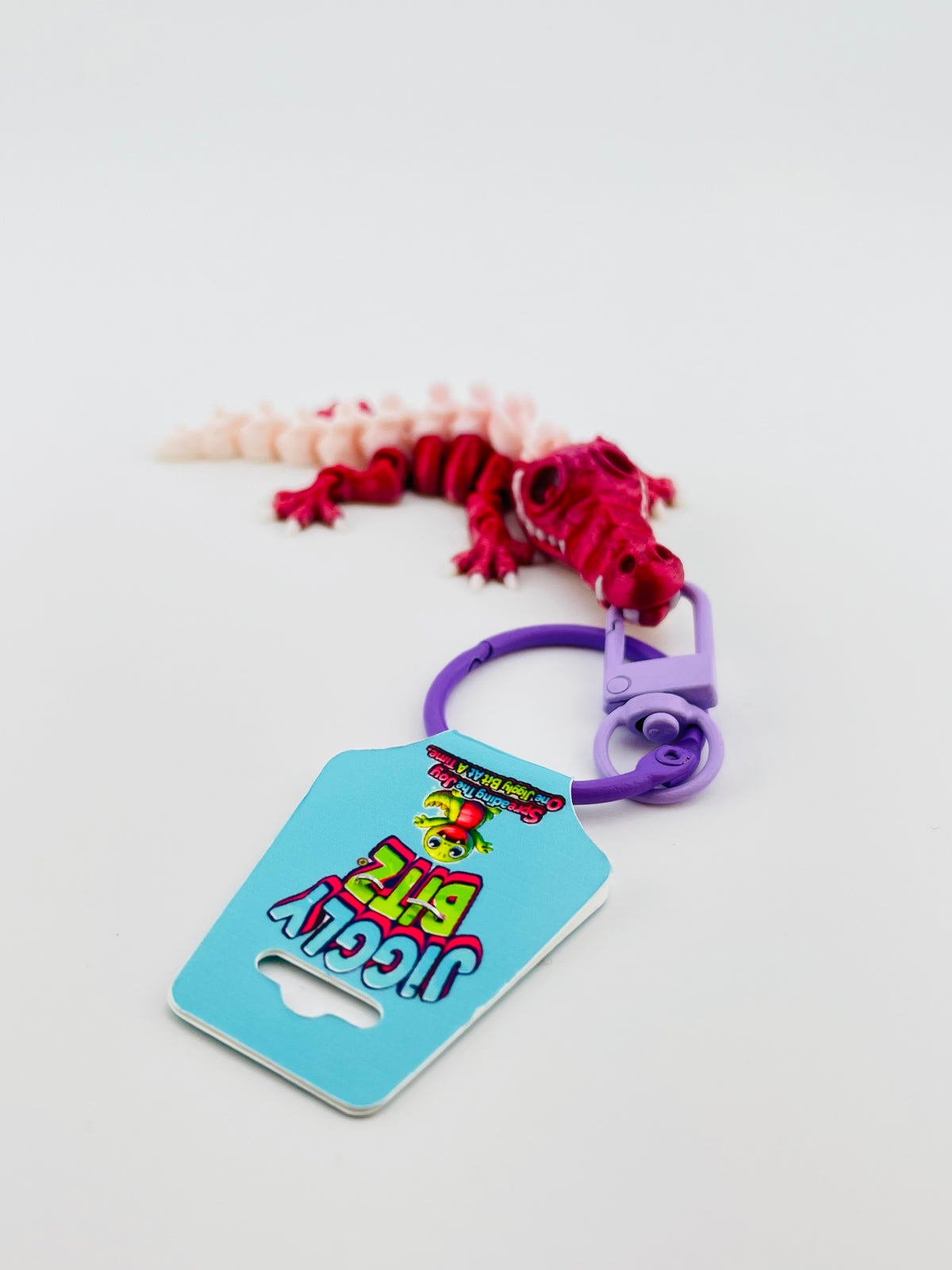 Mini Skeleton Crocodile Keychain