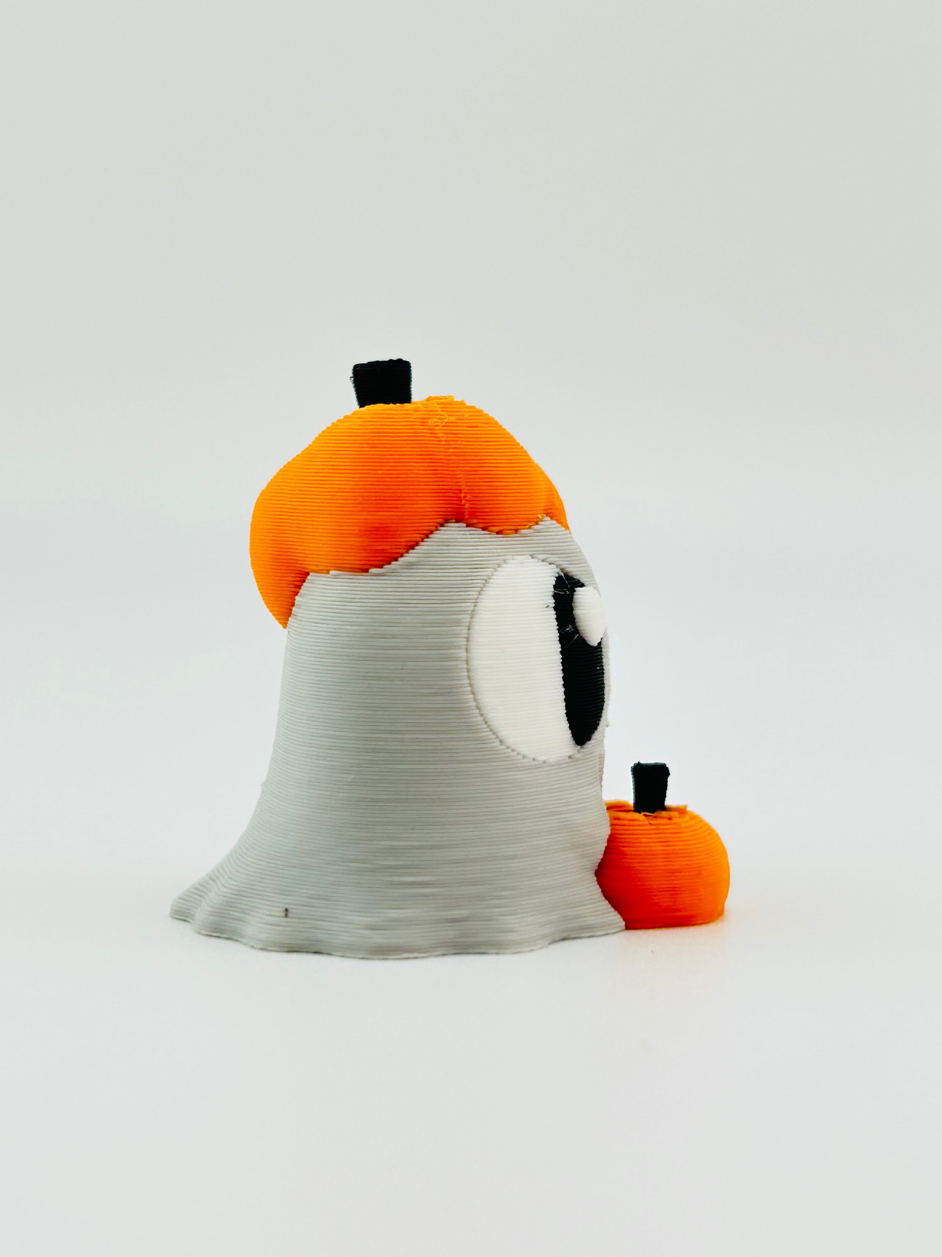 Girl Mini Ghost With Pumpkin Hat